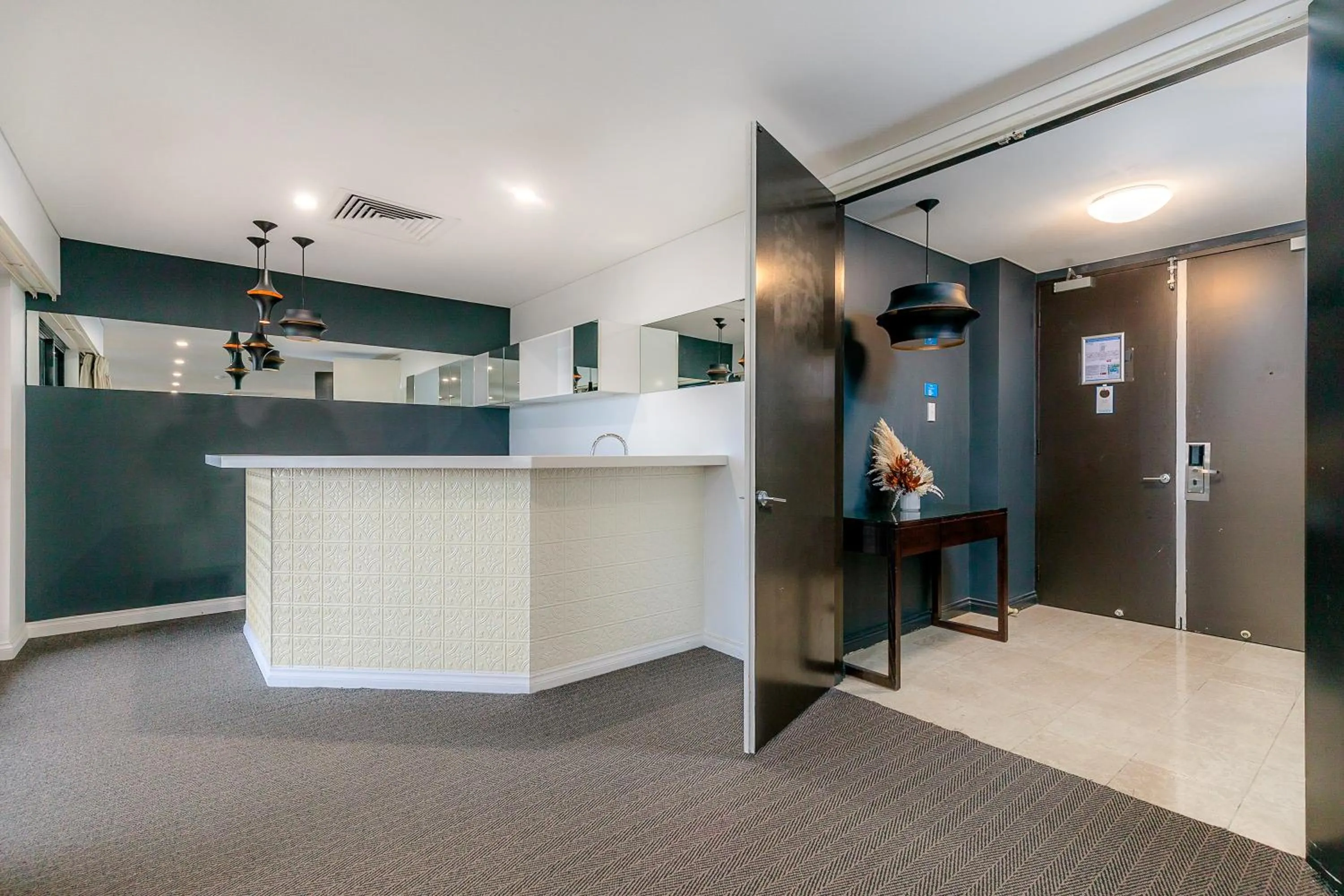 Living room in Mantra on Hay Perth