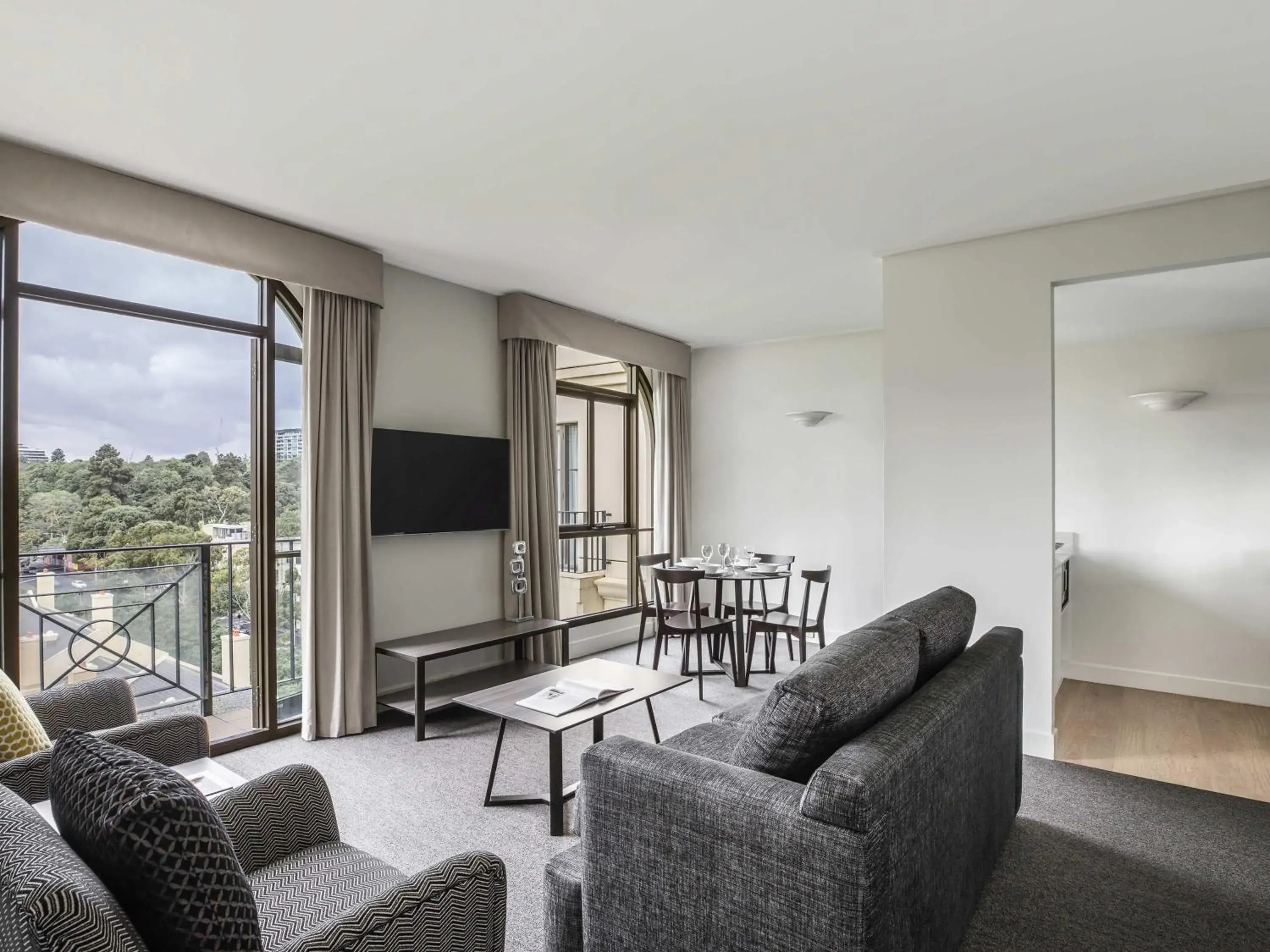 Bedroom in Mantra on Jolimont Melbourne Bedroom in Mantra on Jolimont Melbourne