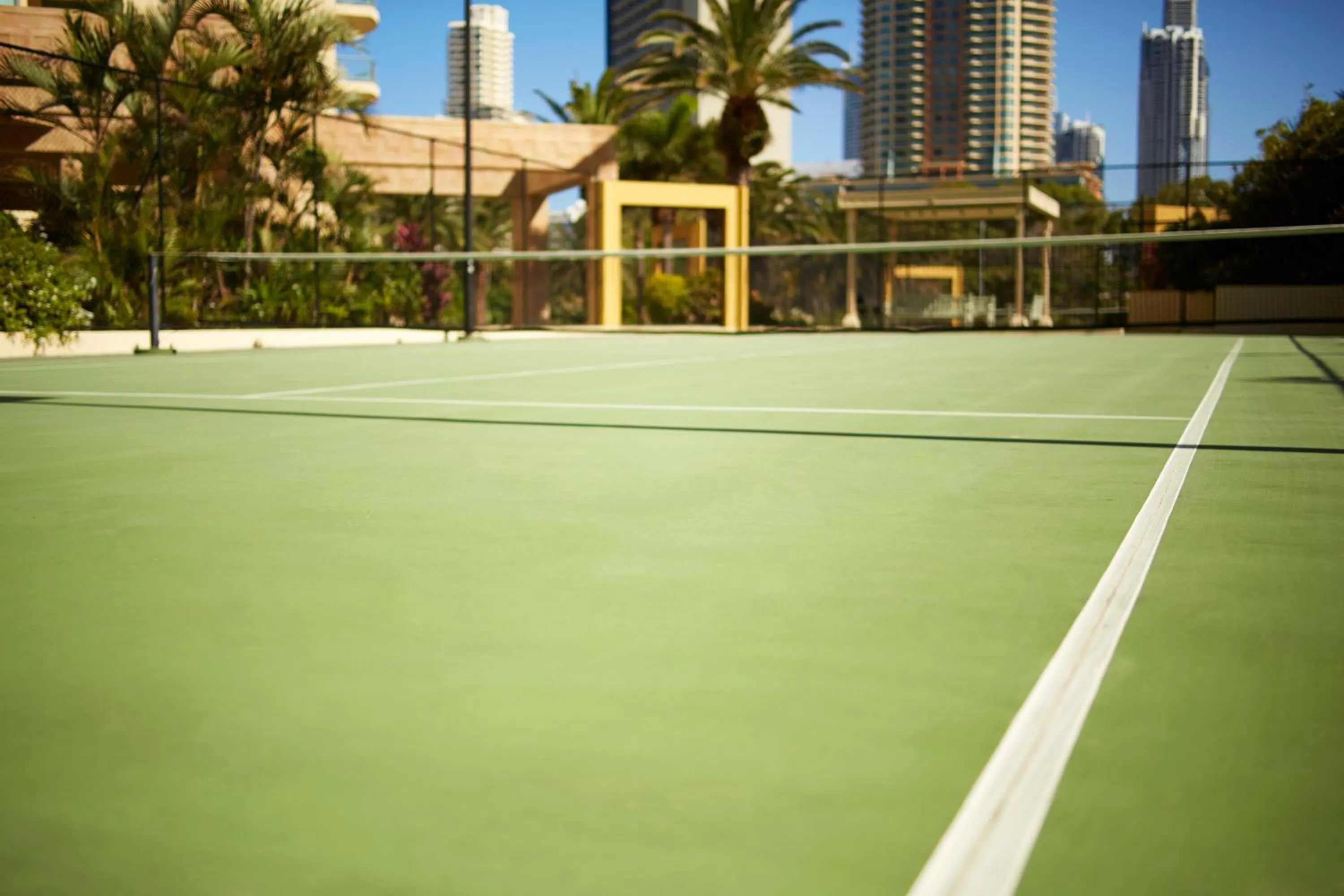 Tennis court in Mantra Sun City