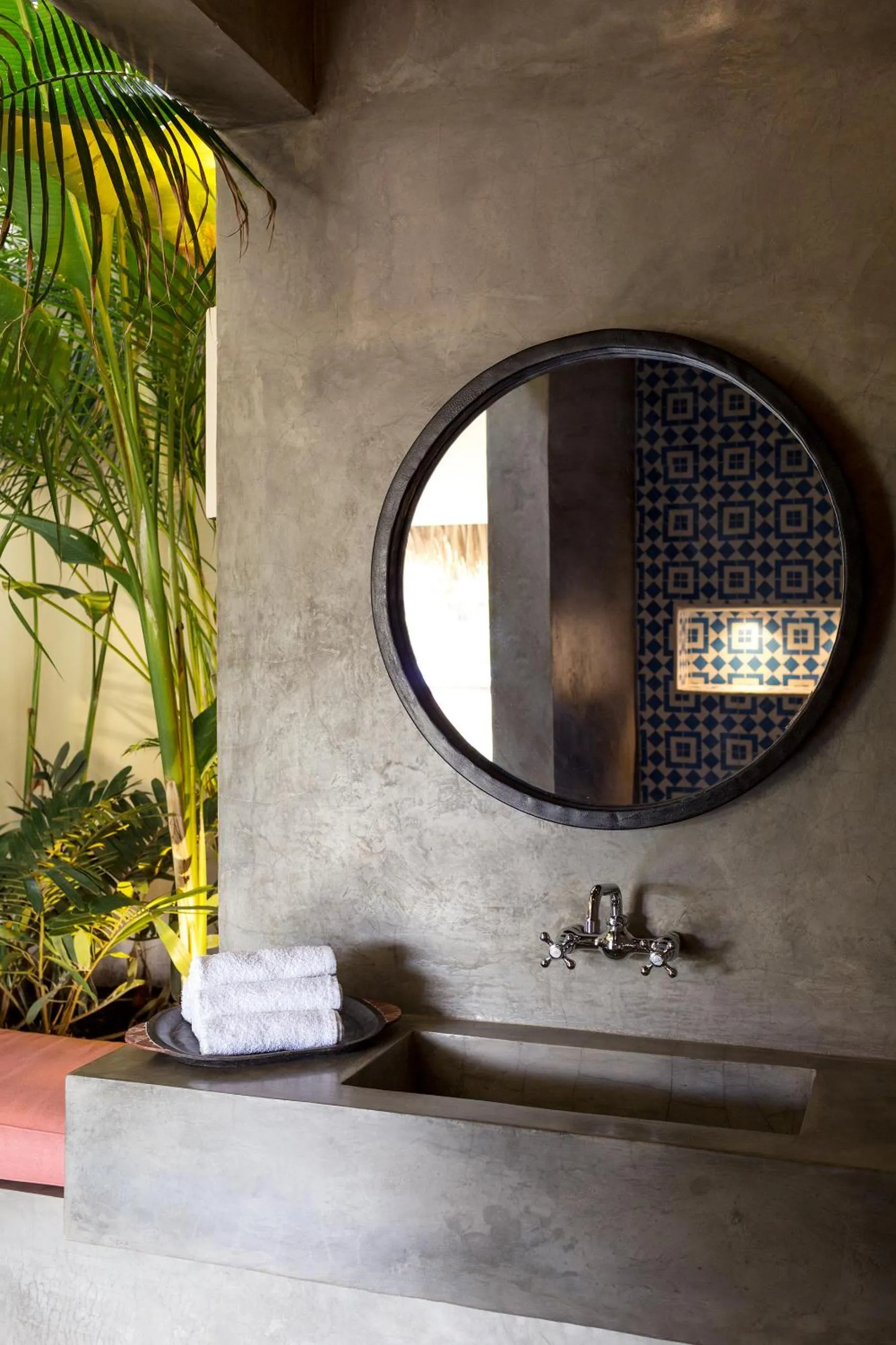 Patio in Malibu Popoyo