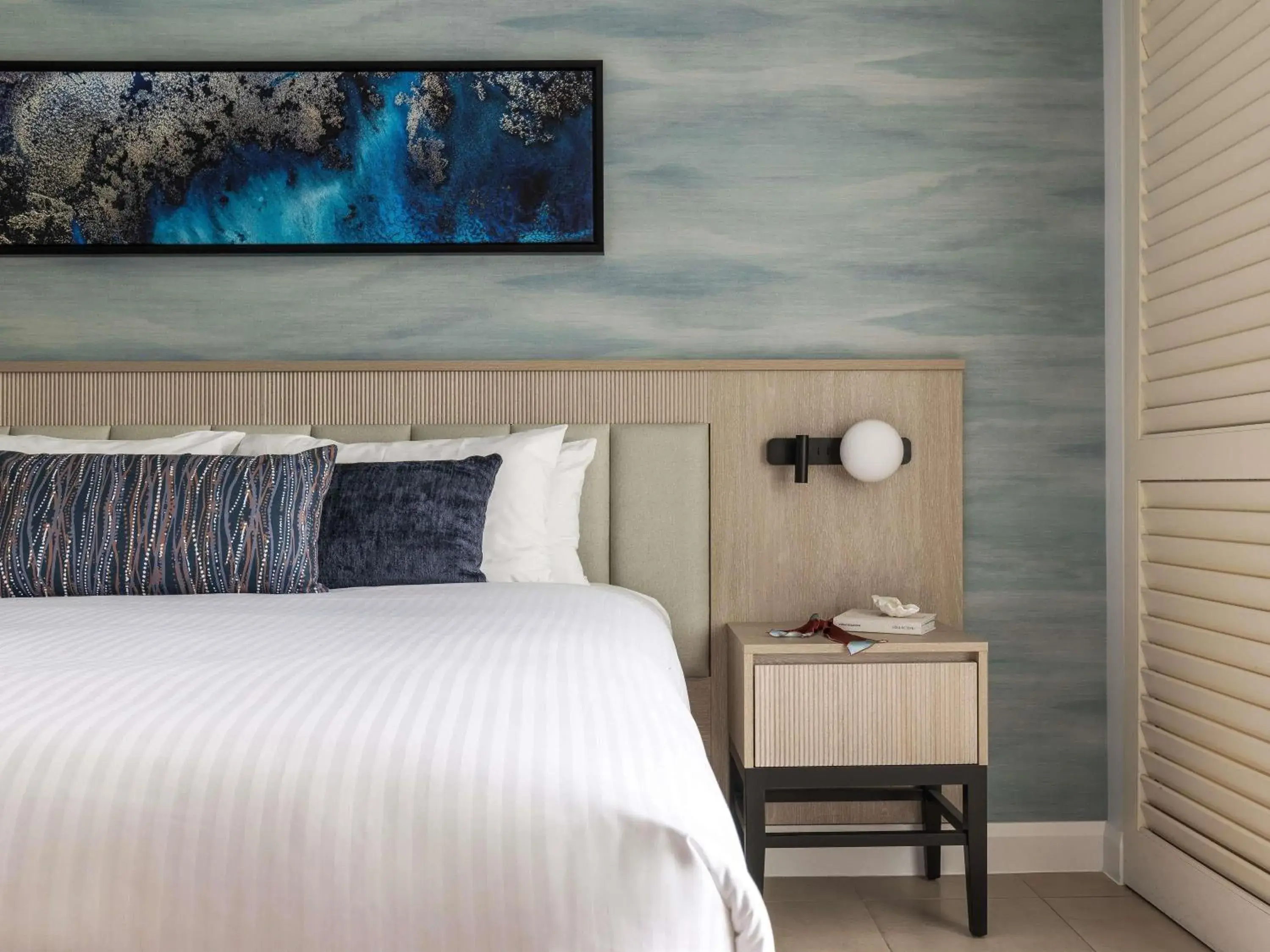 Bedroom, Bed in Peppers Beach Club & Spa Bedroom, Bed in Peppers Beach Club & Spa