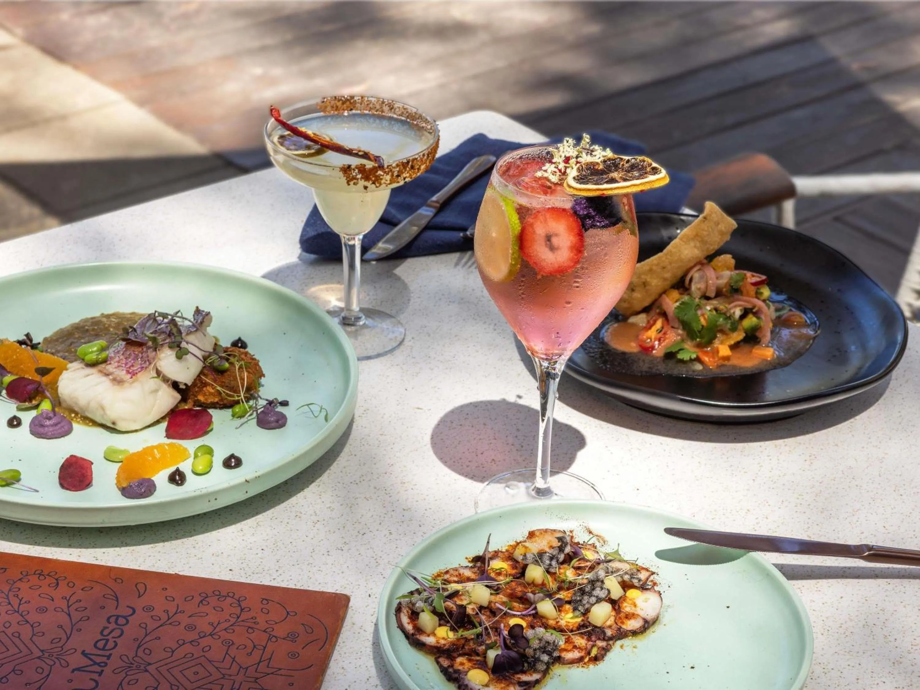 Restaurant/places to eat in Peppers Beach Club & Spa