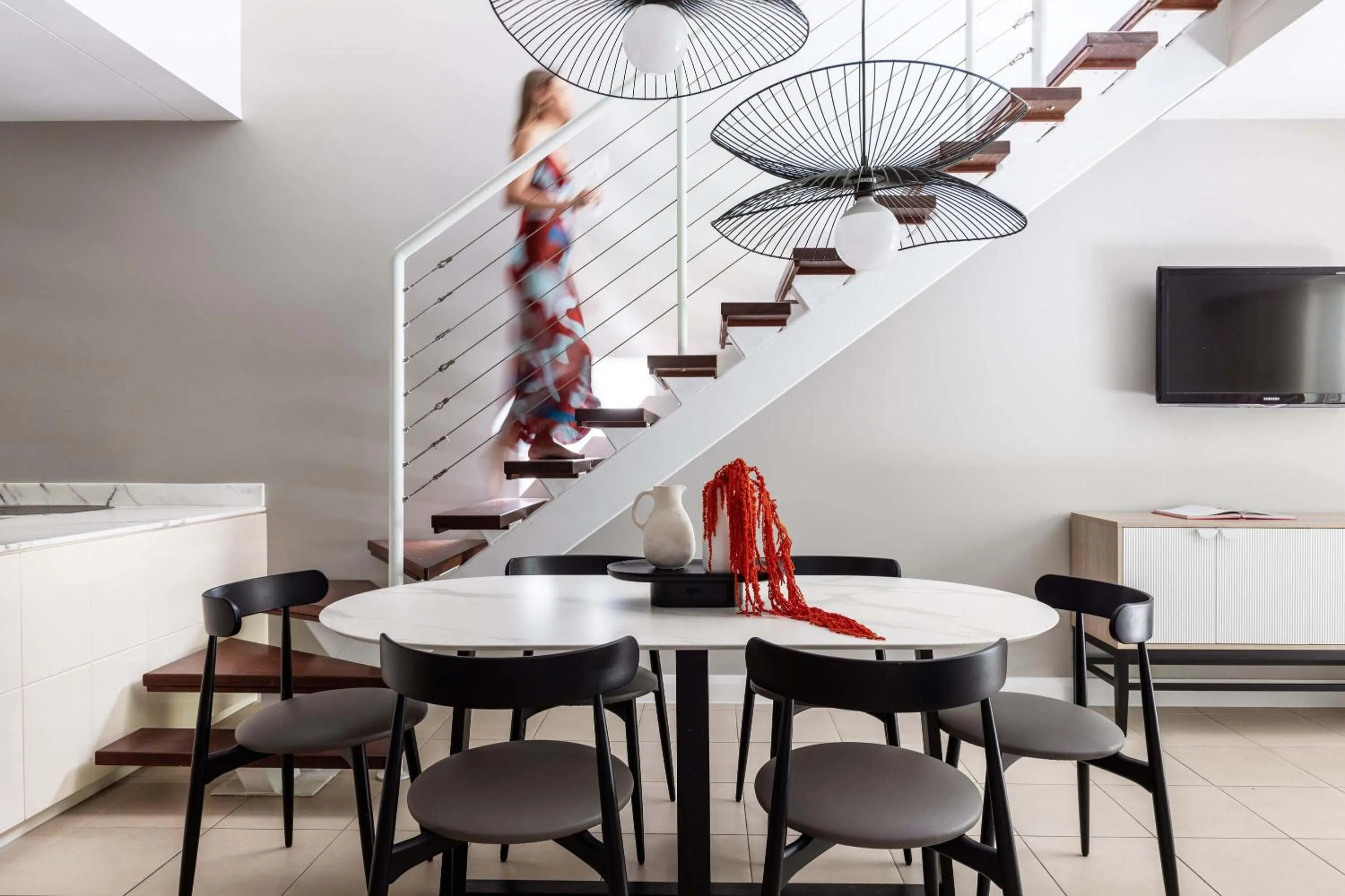 Dining area in Peppers Beach Club & Spa