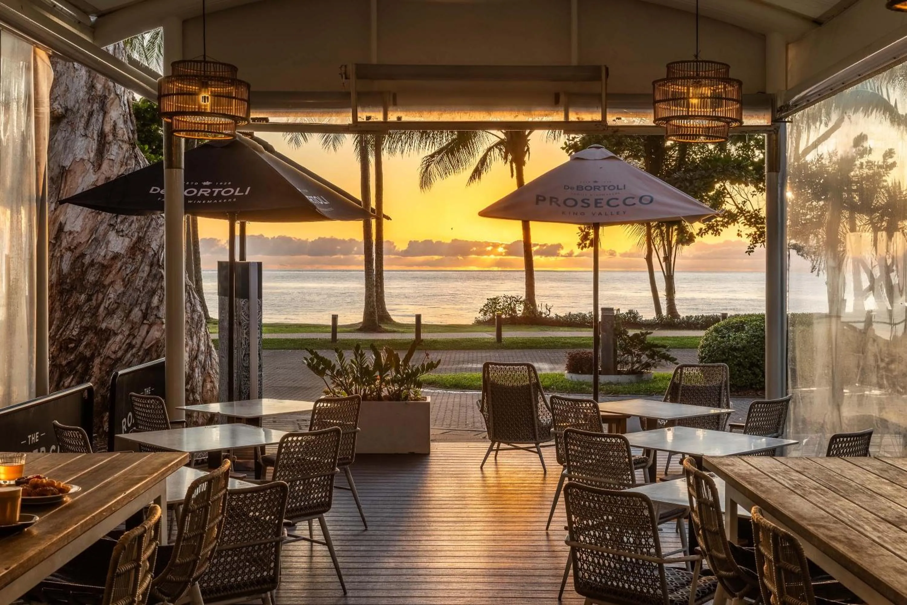 Restaurant/places to eat in Peppers Beach Club & Spa