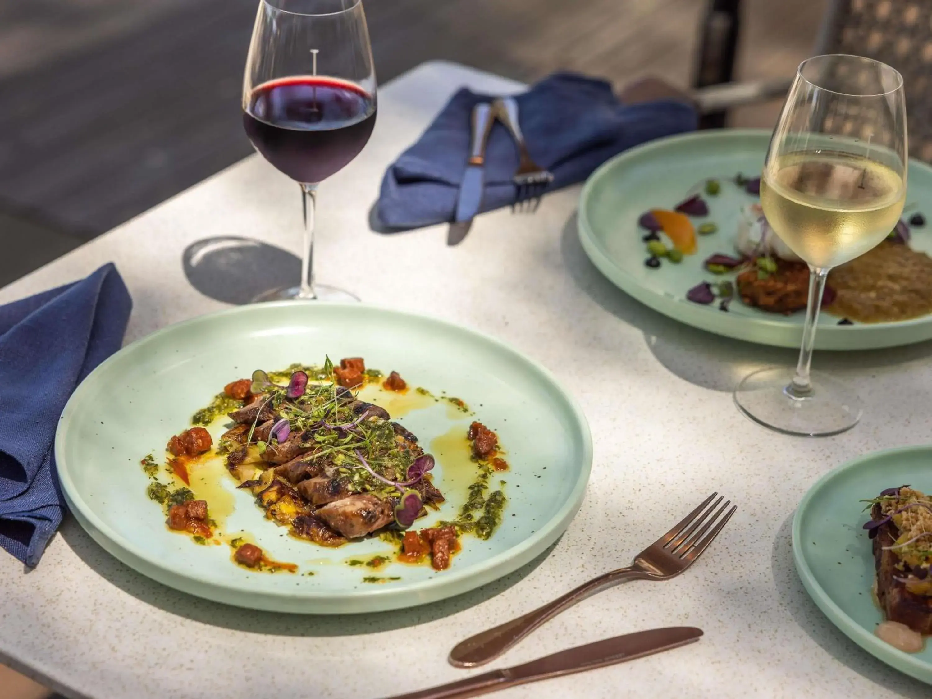 Restaurant/places to eat in Peppers Beach Club & Spa Restaurant/places to eat in Peppers Beach Club & Spa