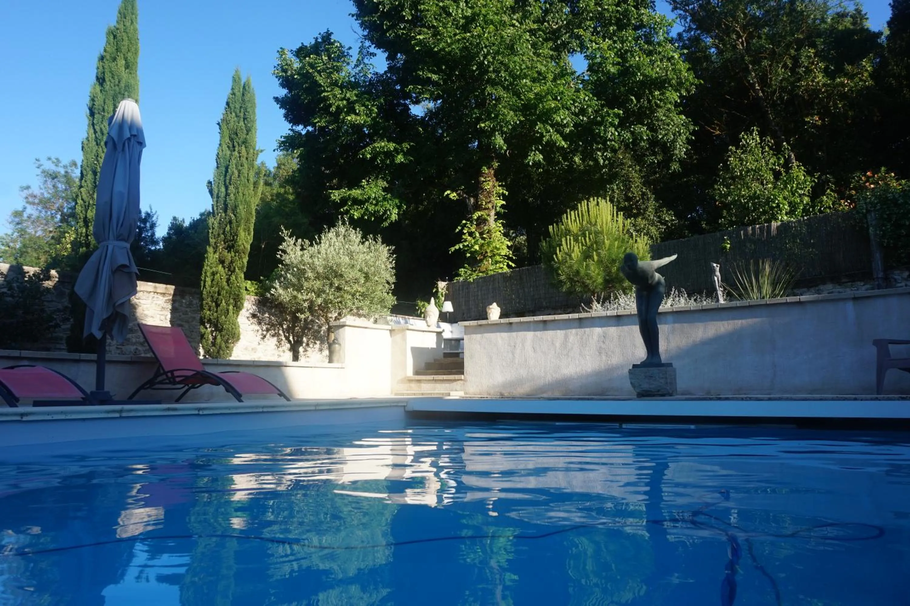 Swimming pool in Le Clos des Troubadours