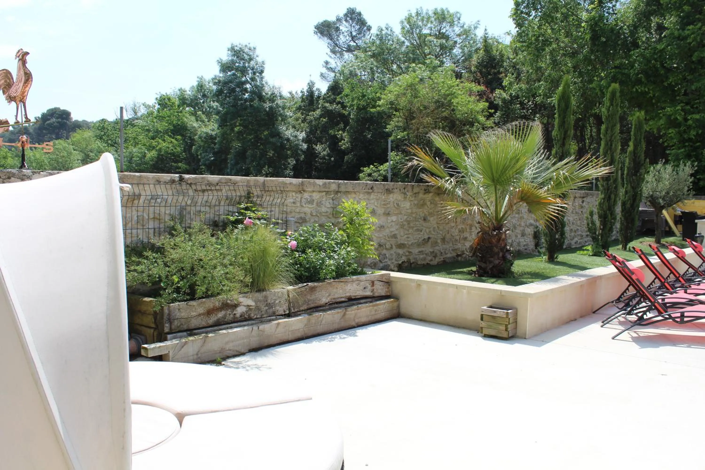 Garden in Le Clos des Troubadours