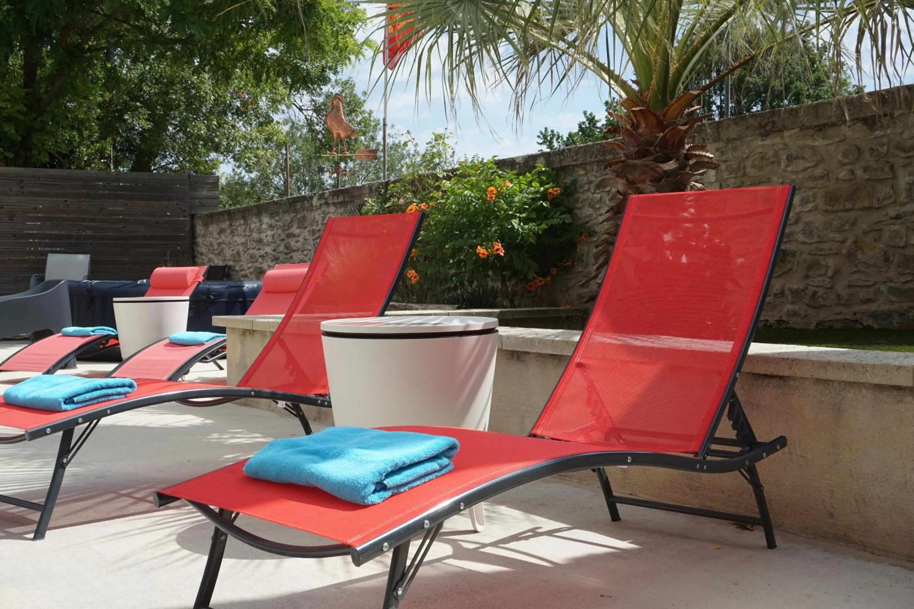 Patio in Le Clos des Troubadours