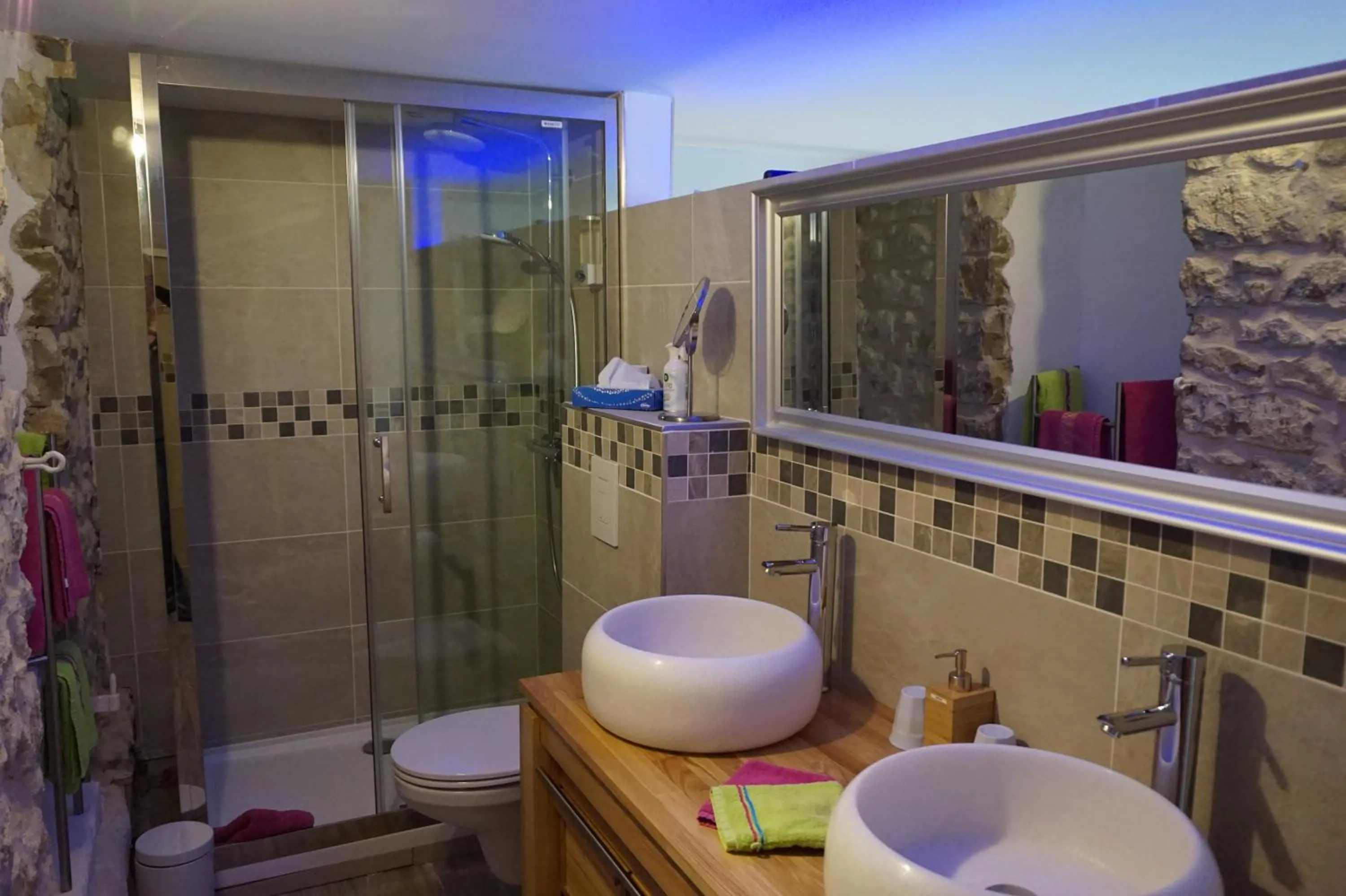 Bathroom in Le Clos des Troubadours