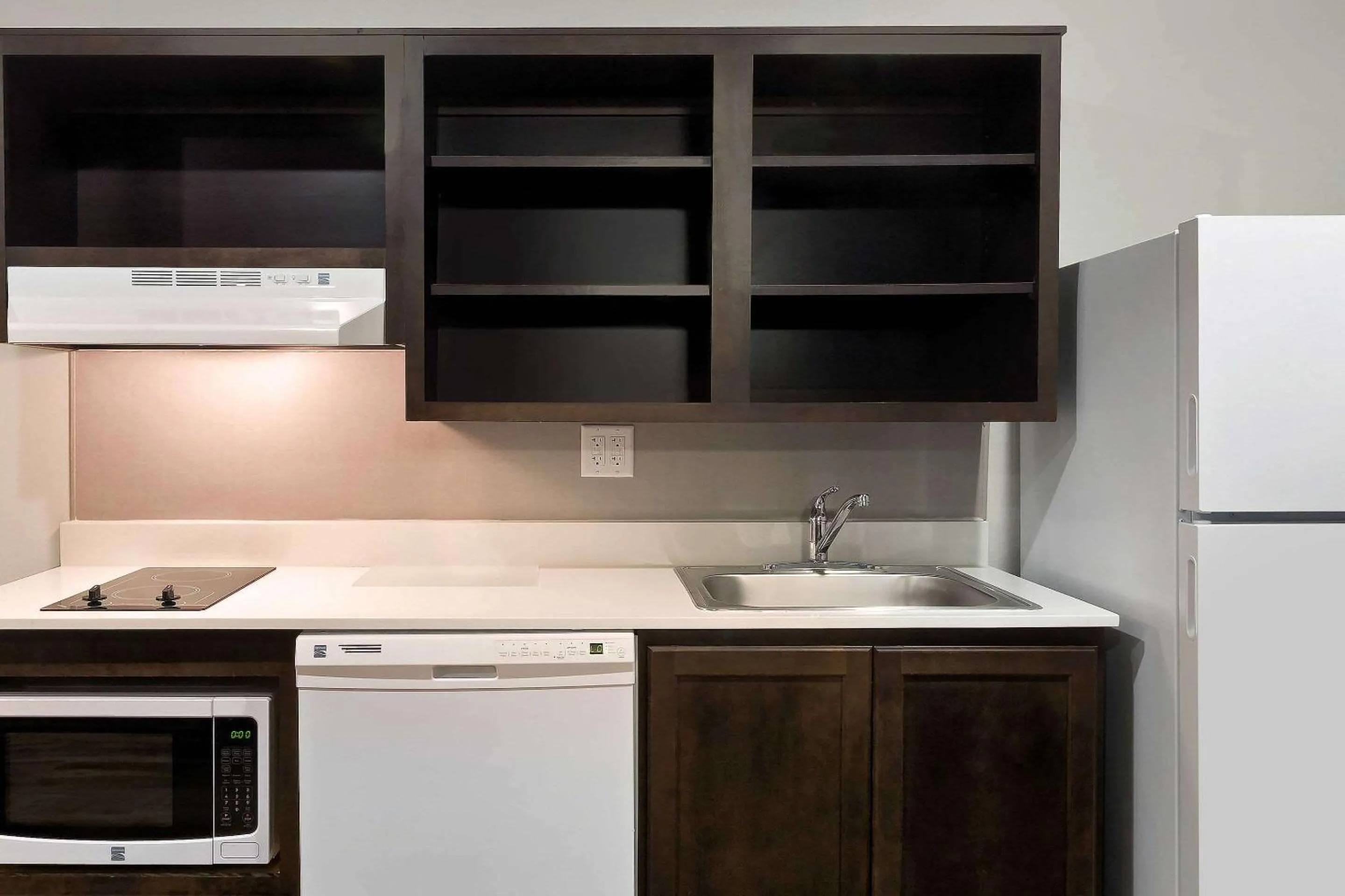 Photo of the whole room in Woodspring Suites Houston IAH Airport