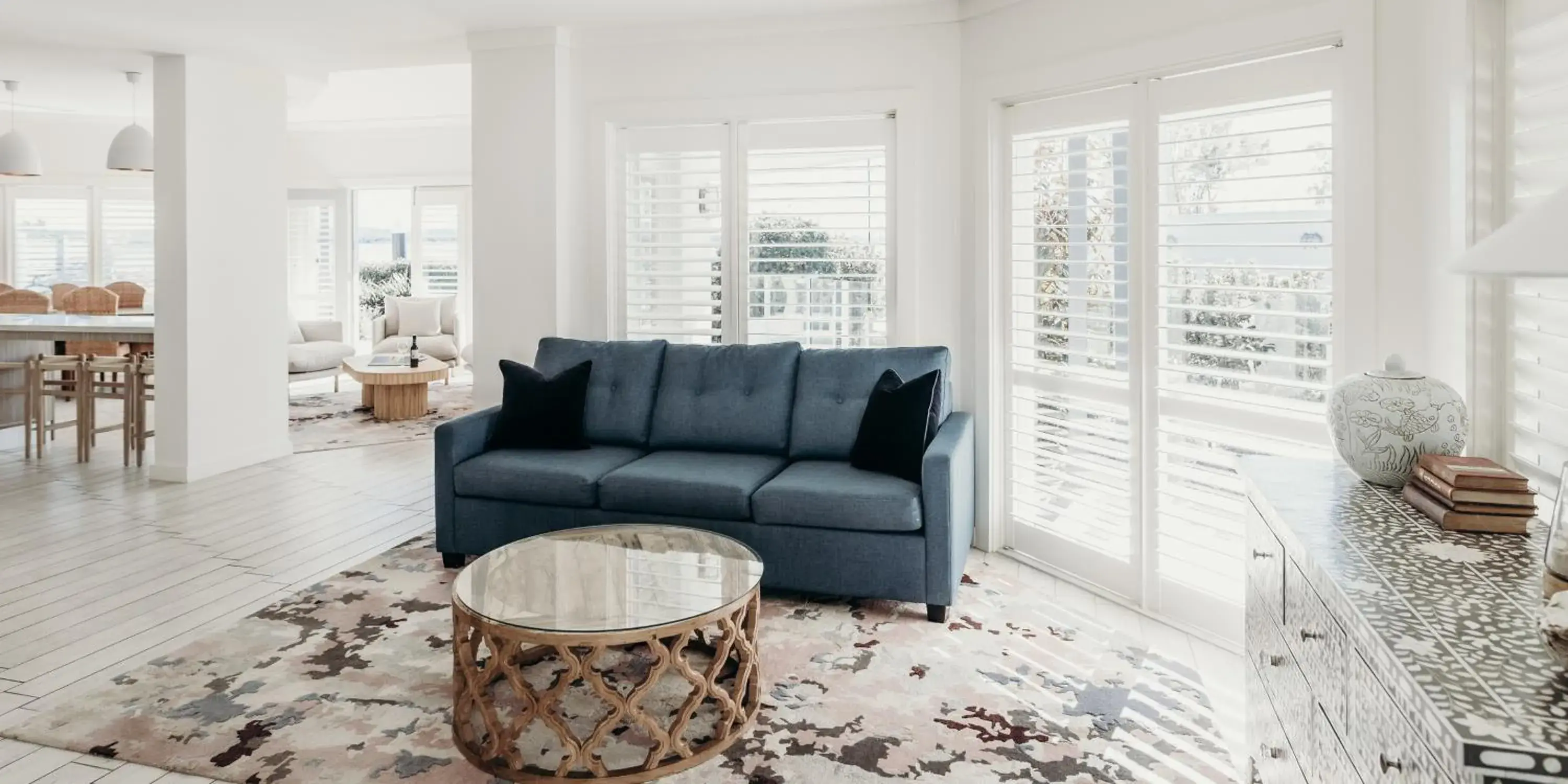 Living room in Anchorage Port Stephens Living room in Anchorage Port Stephens