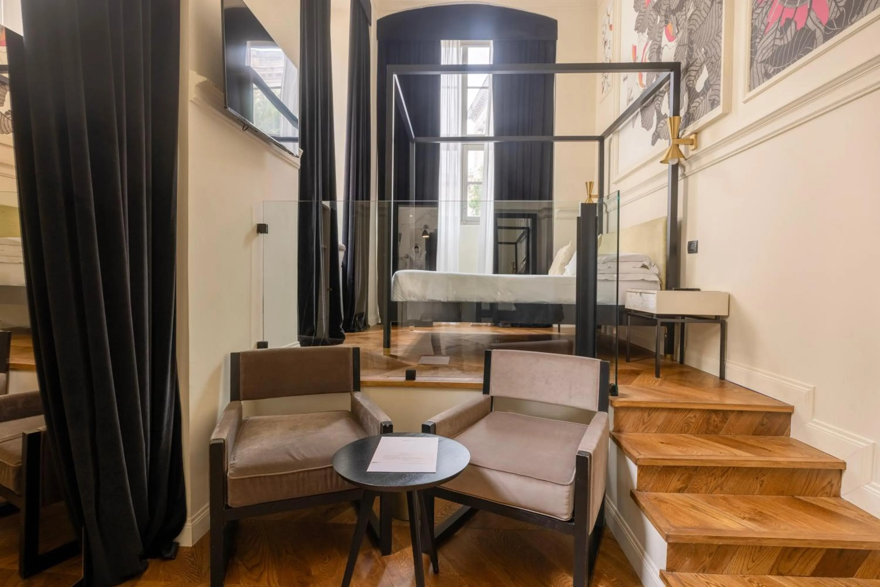 Seating area in Roma Luxus Hotel