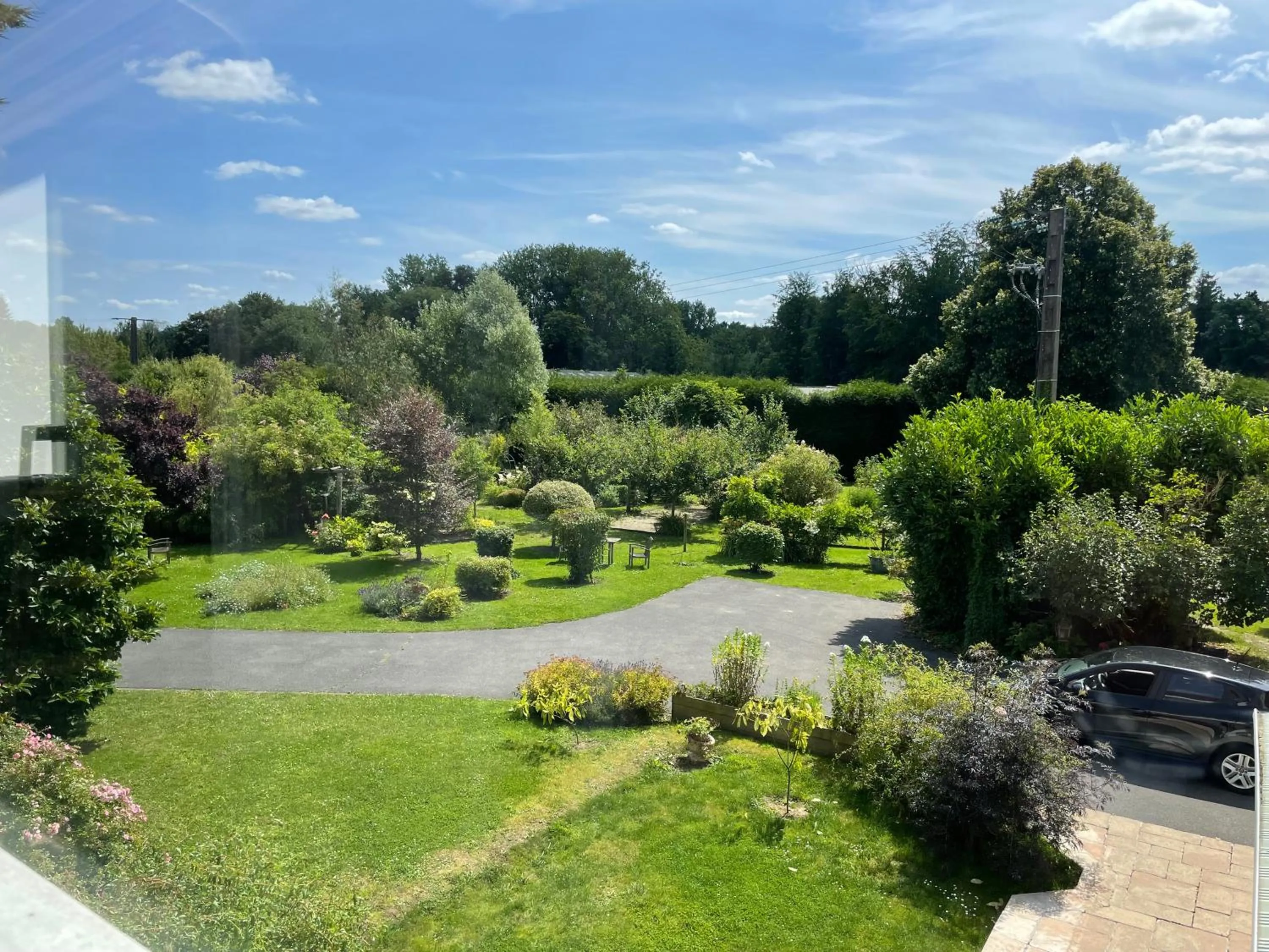 Natural landscape in Au Bois Dormant