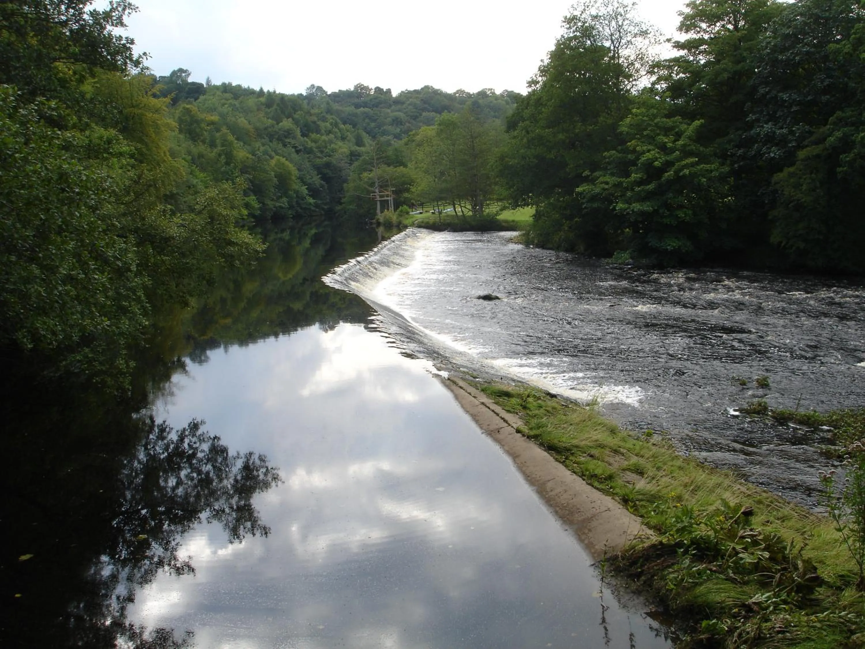 River view in Mickley Bed and Breakfast