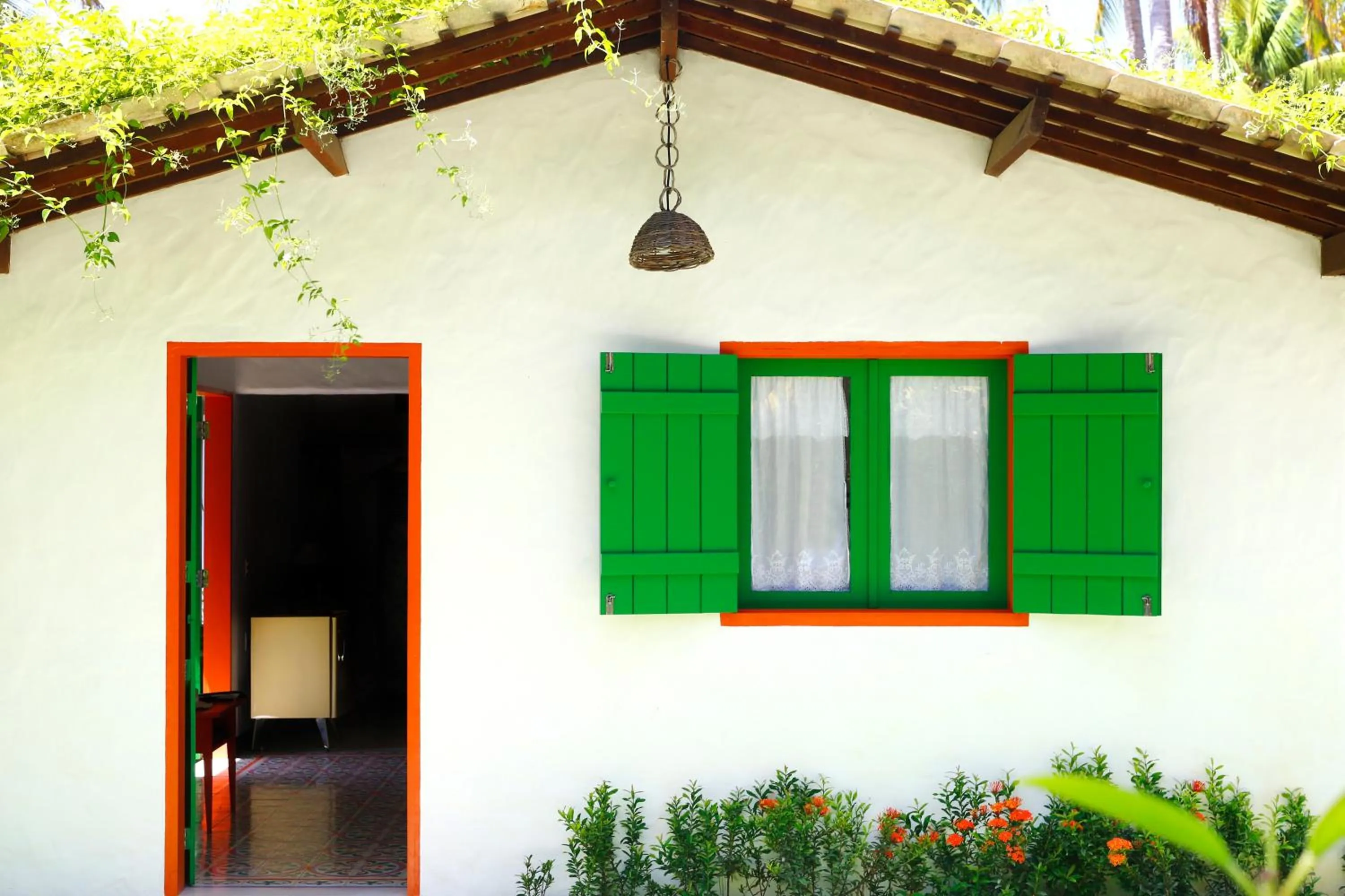 Facade/entrance in Pousada Xuê