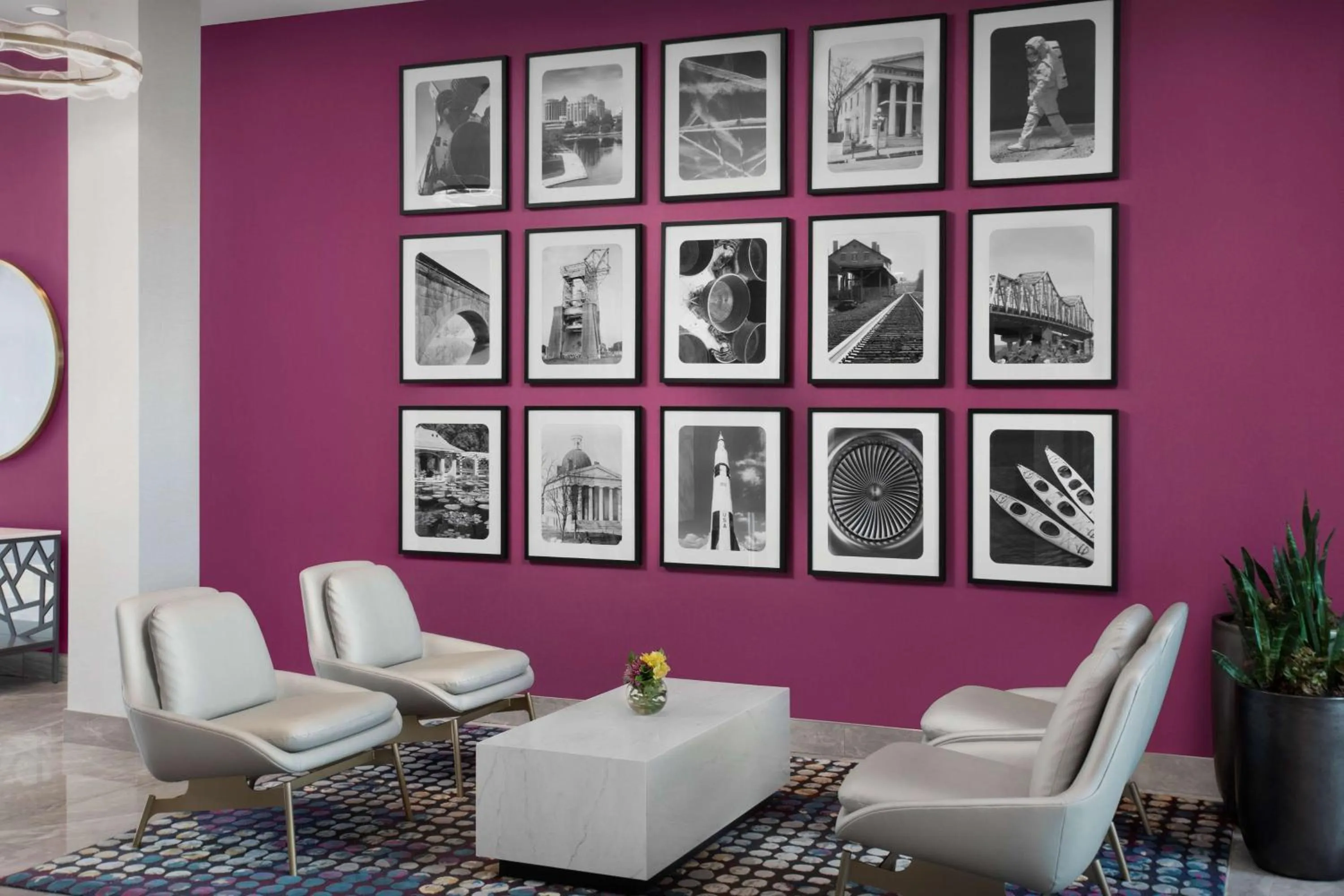 Lobby or reception in Hampton Inn Huntsville/Village of Providence, AL