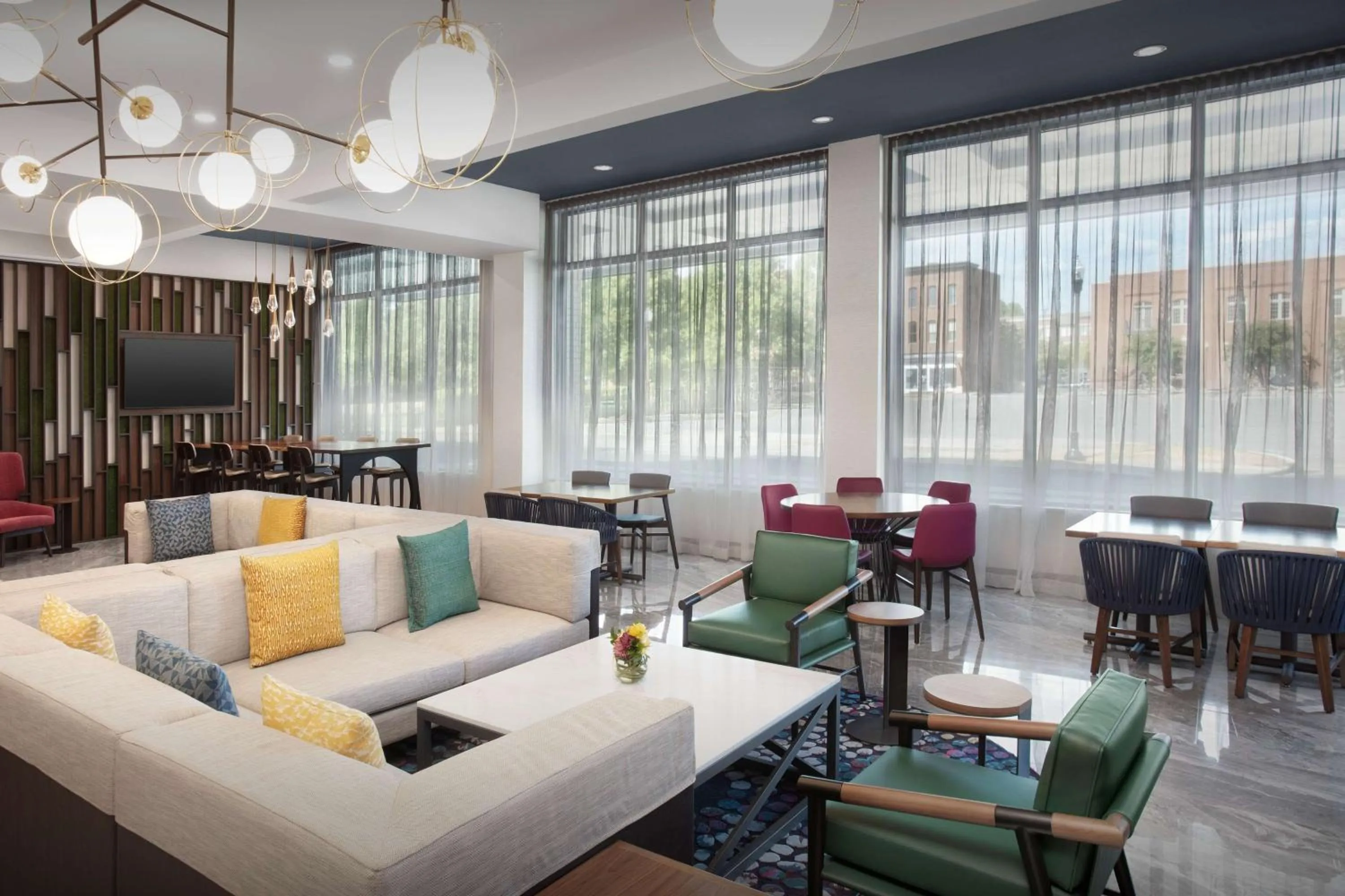 Lobby or reception in Hampton Inn Huntsville/Village of Providence, AL