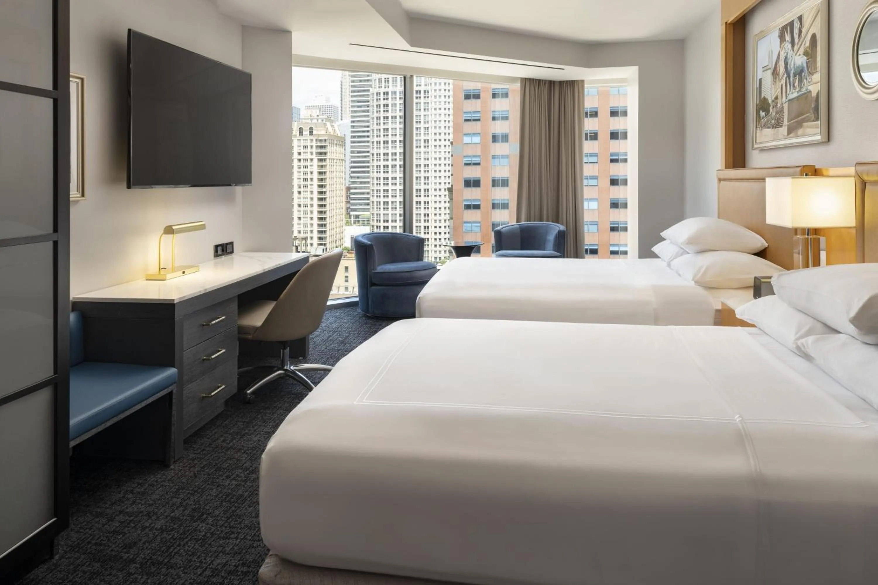 Bedroom, Bed in Conrad Chicago