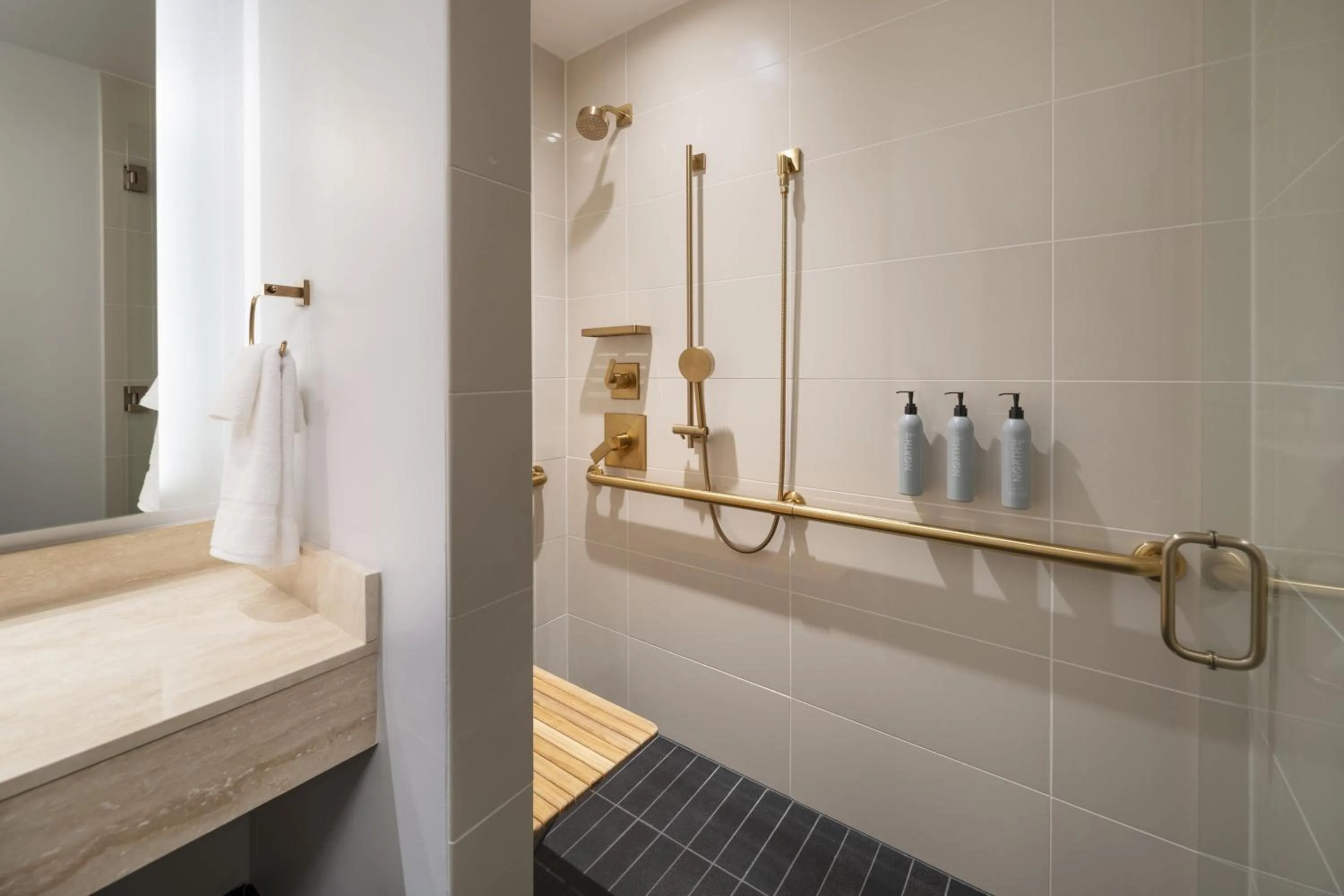 Bathroom in Conrad Chicago