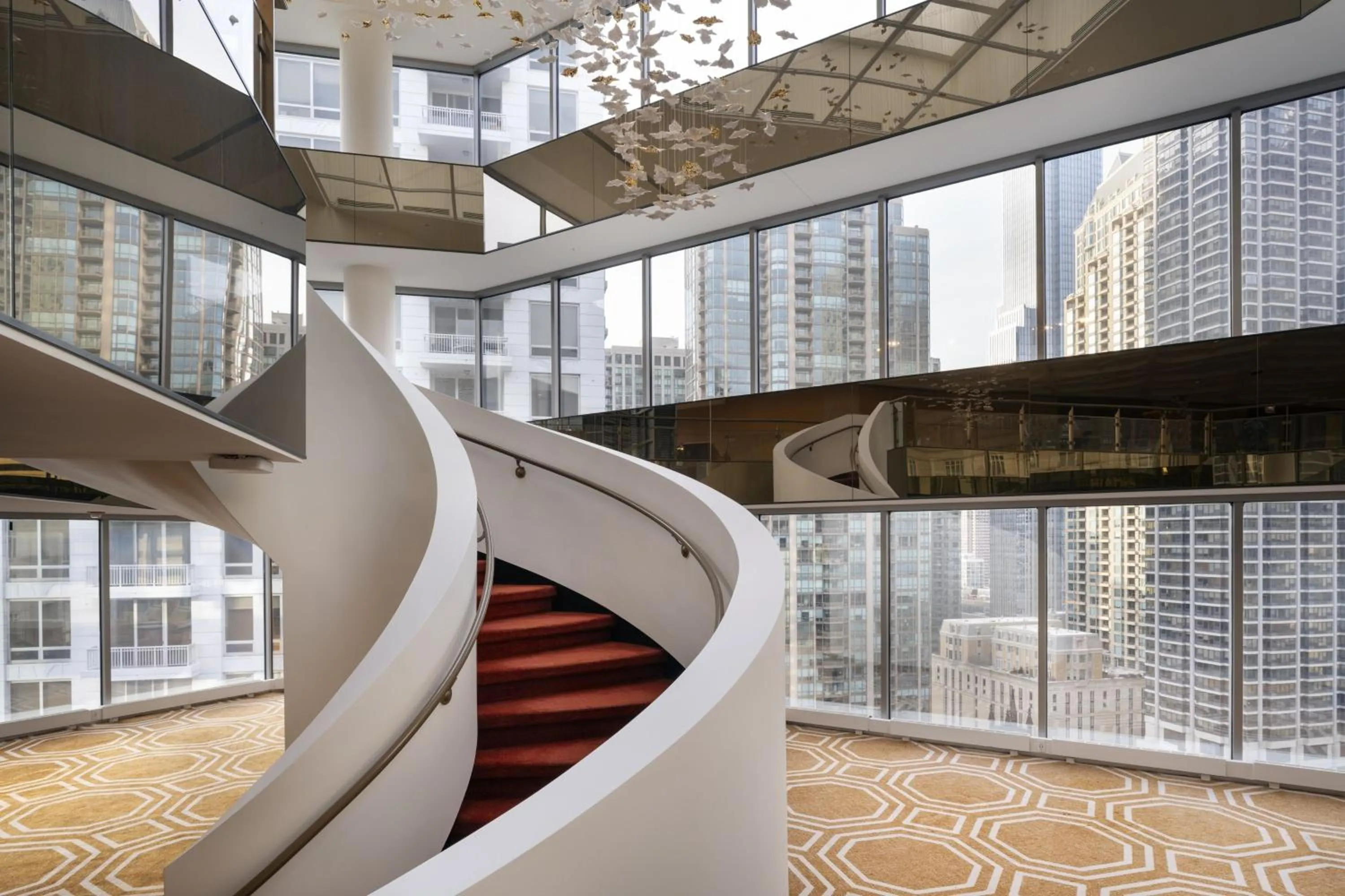 Lobby or reception in Conrad Chicago