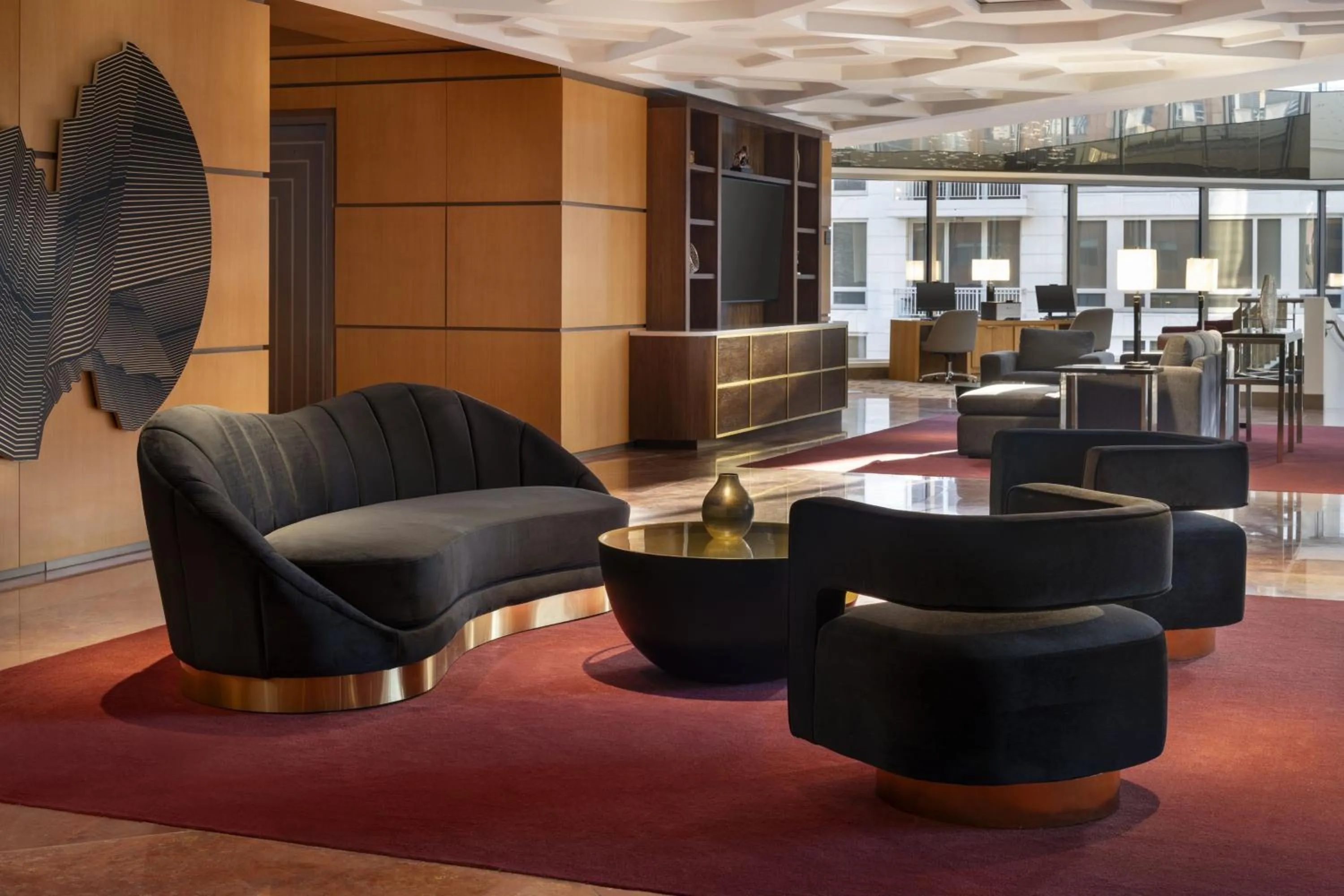 Lobby or reception in Conrad Chicago