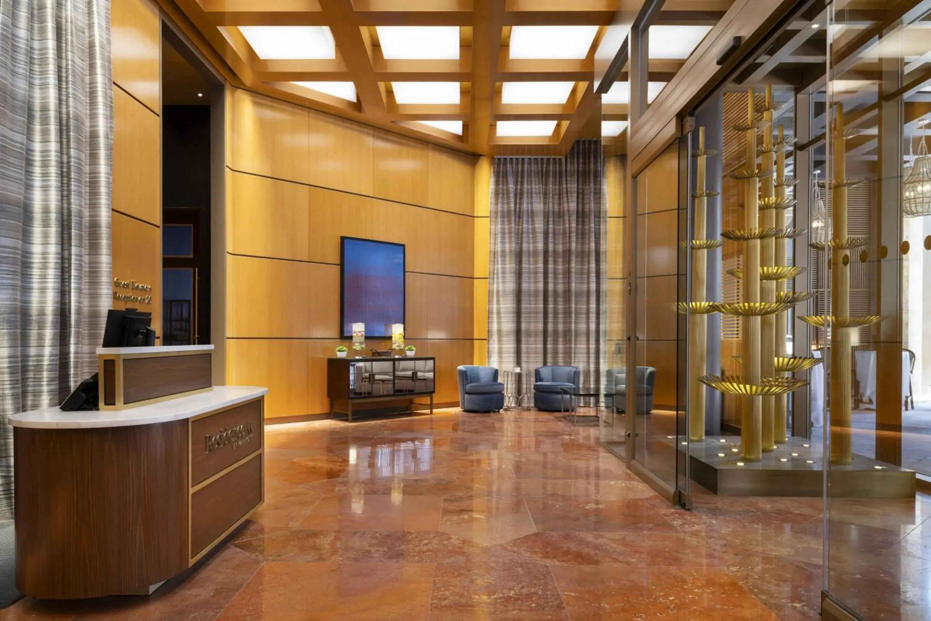 Lobby or reception in Conrad Chicago Lobby or reception in Conrad Chicago