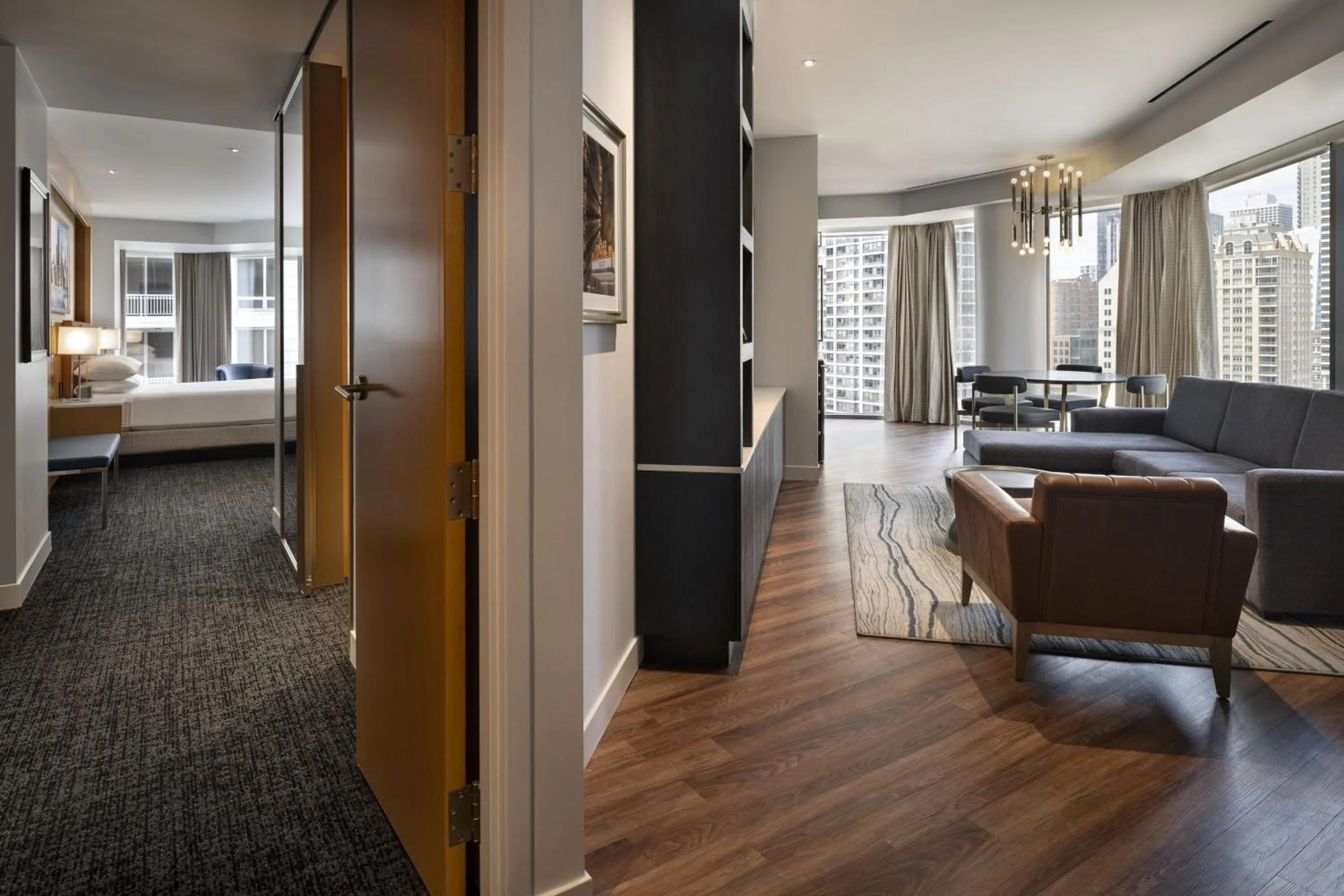 Bedroom, Bed in Conrad Chicago