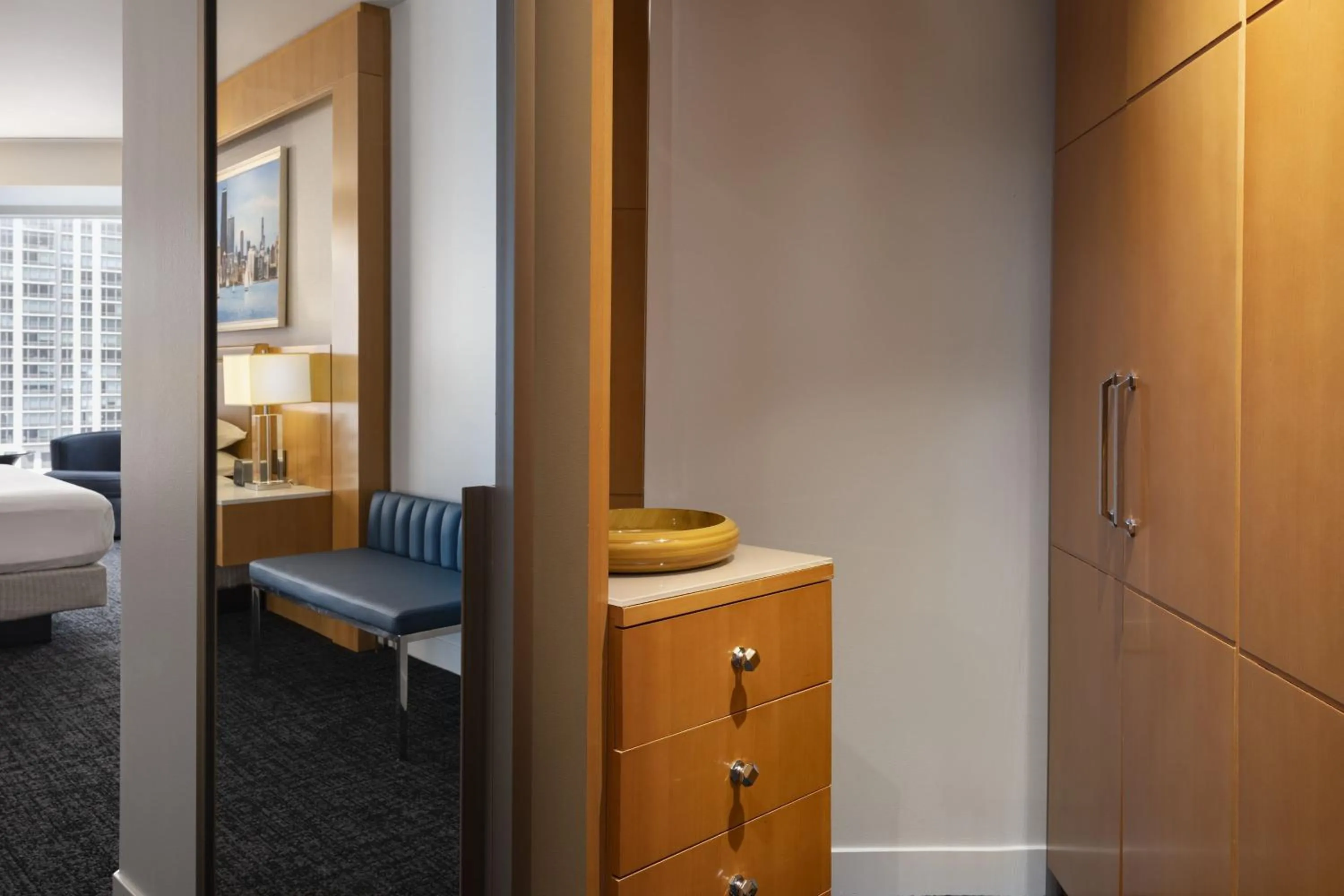 Photo of the whole room, Bed in Conrad Chicago