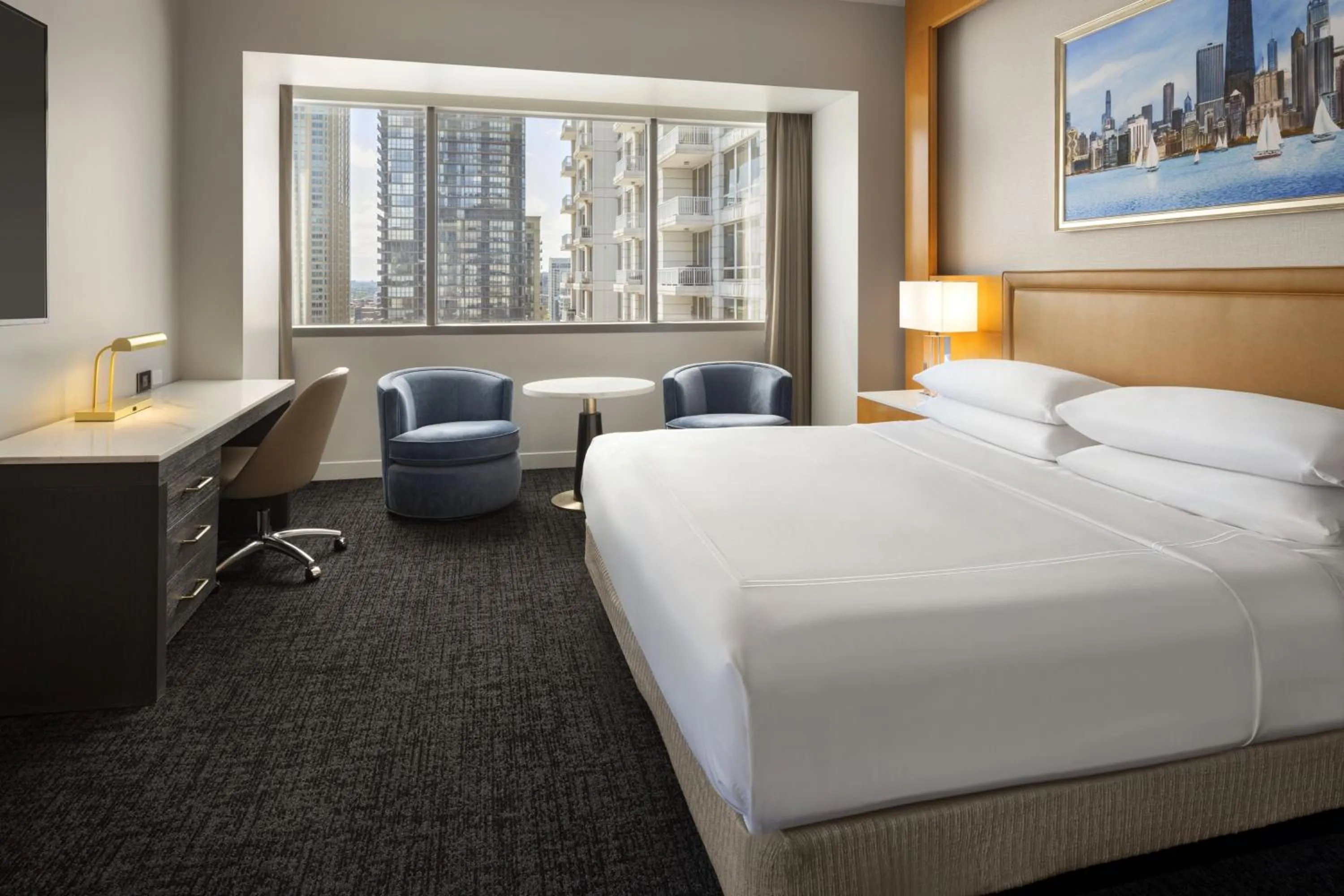 Bedroom, Bed in Conrad Chicago