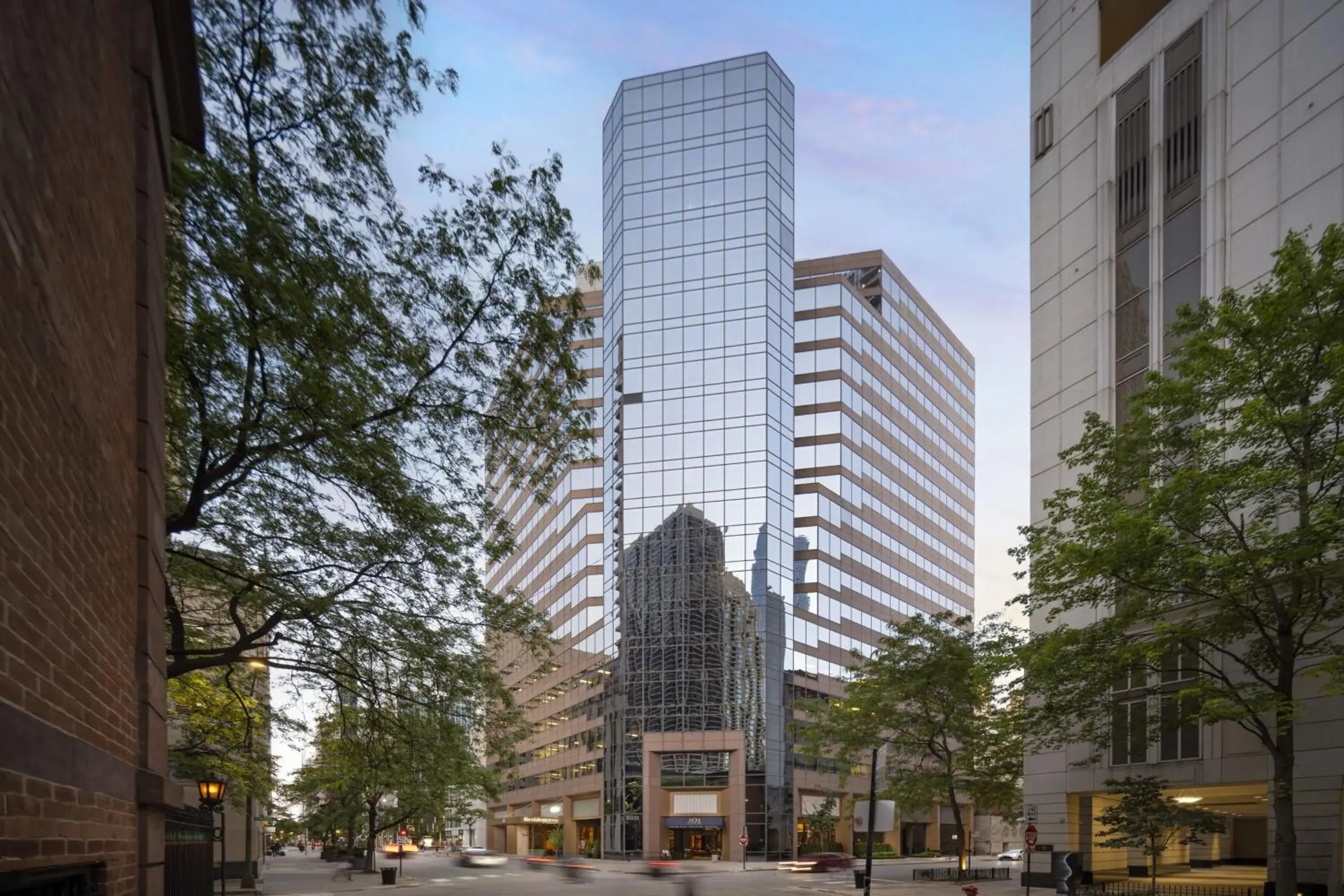 Property building in Conrad Chicago Property building in Conrad Chicago