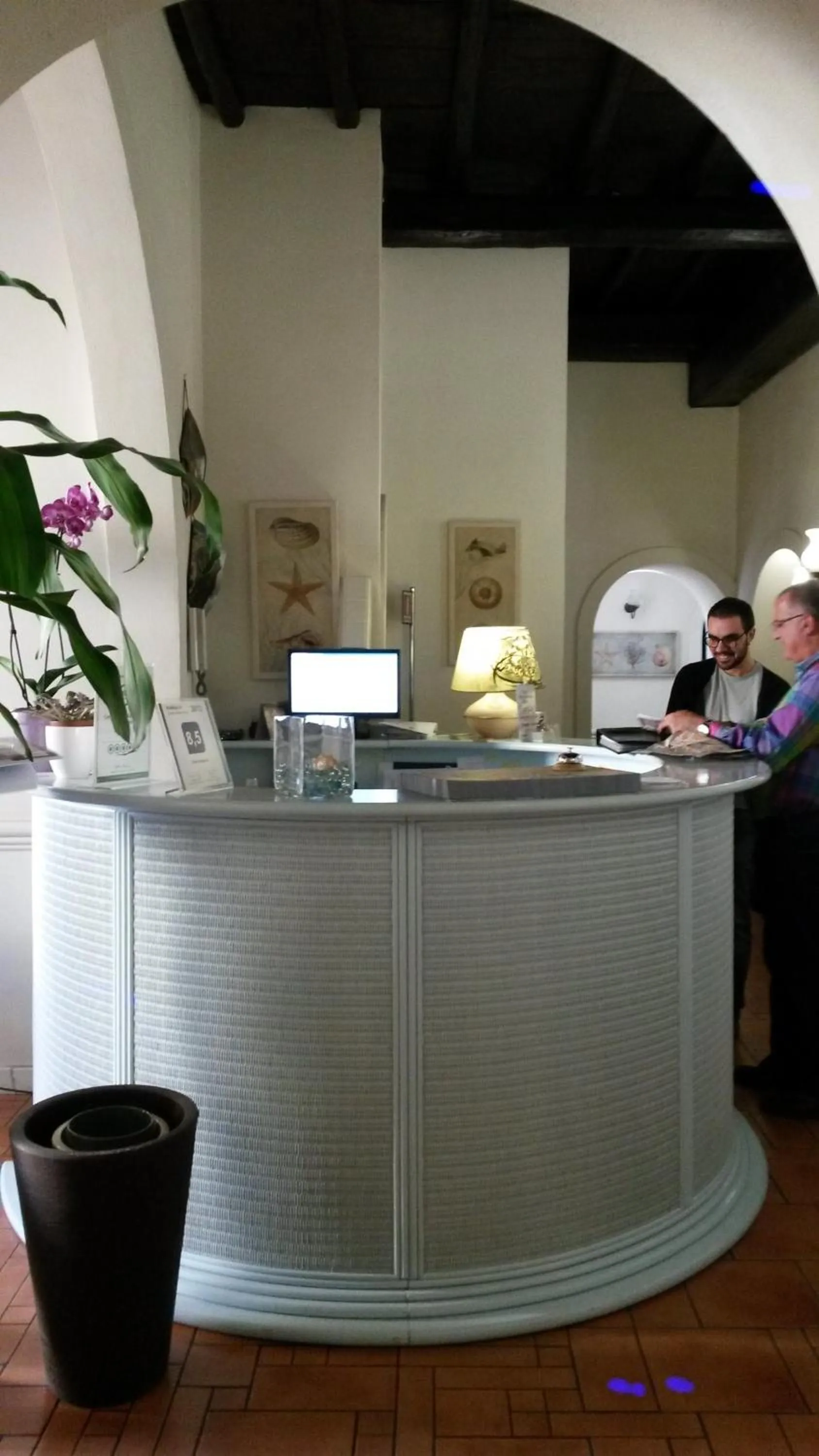 People, Lobby/Reception in Hotel Andreina