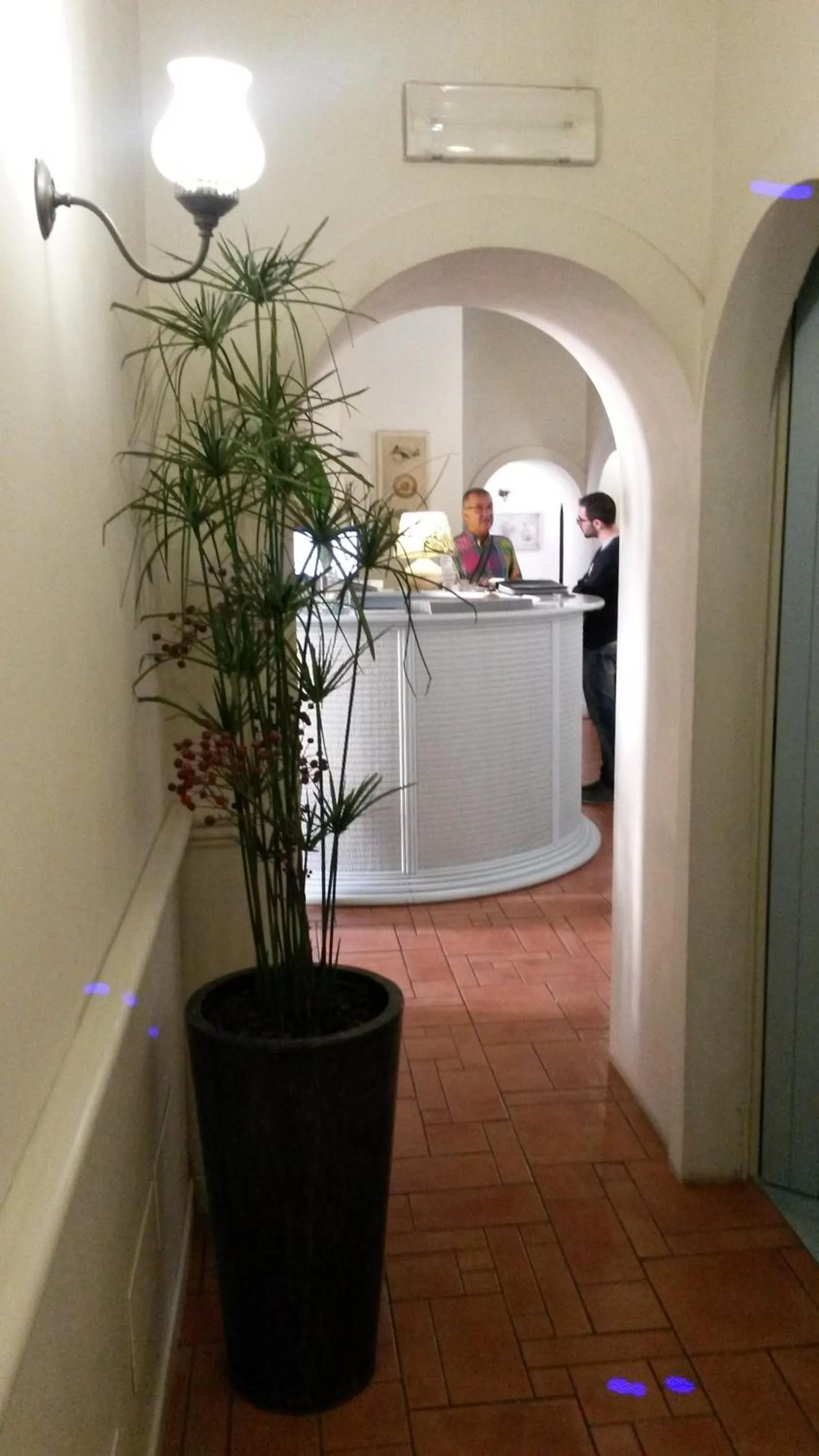 People, Lobby/Reception in Hotel Andreina