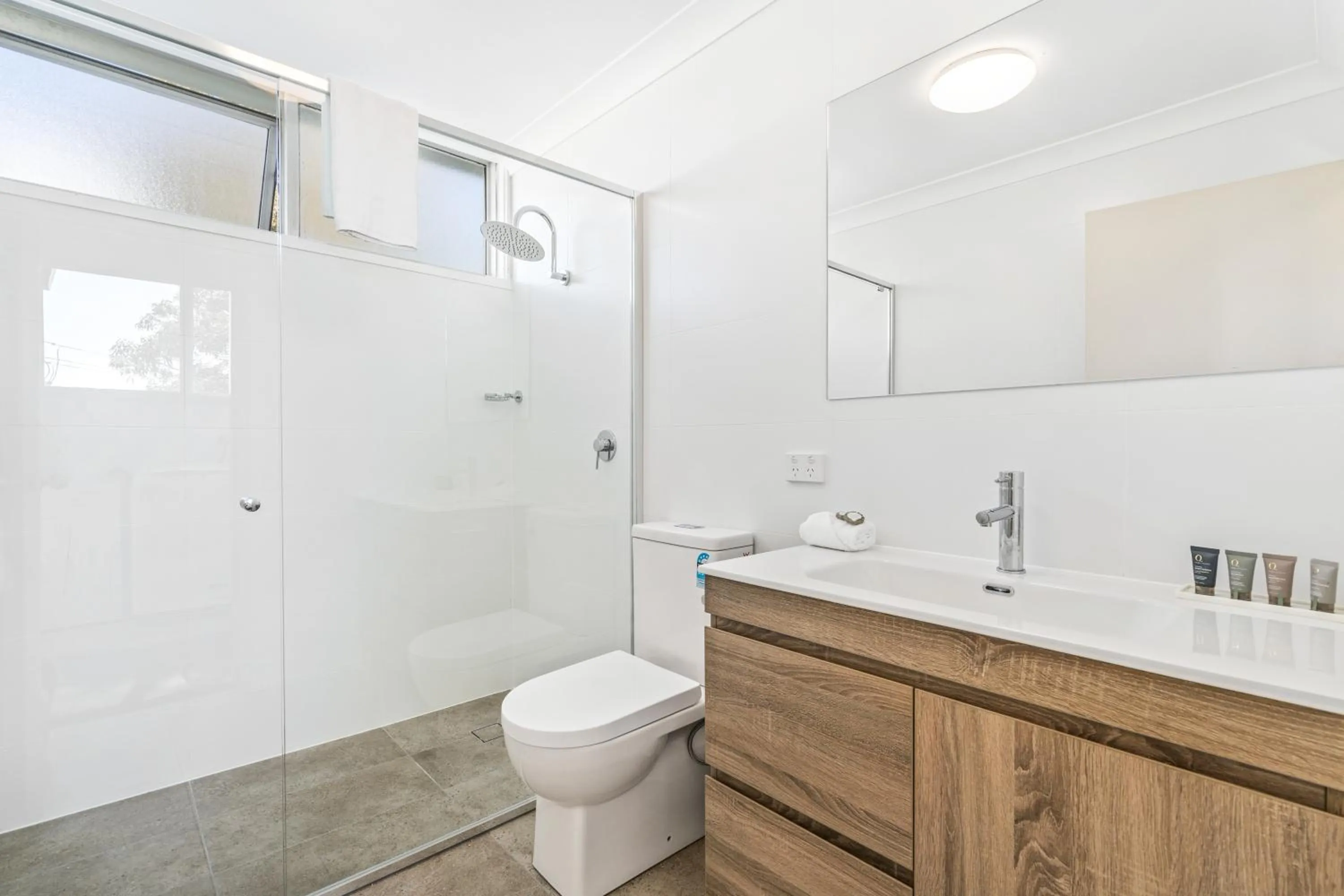 Shower in APX Parramatta