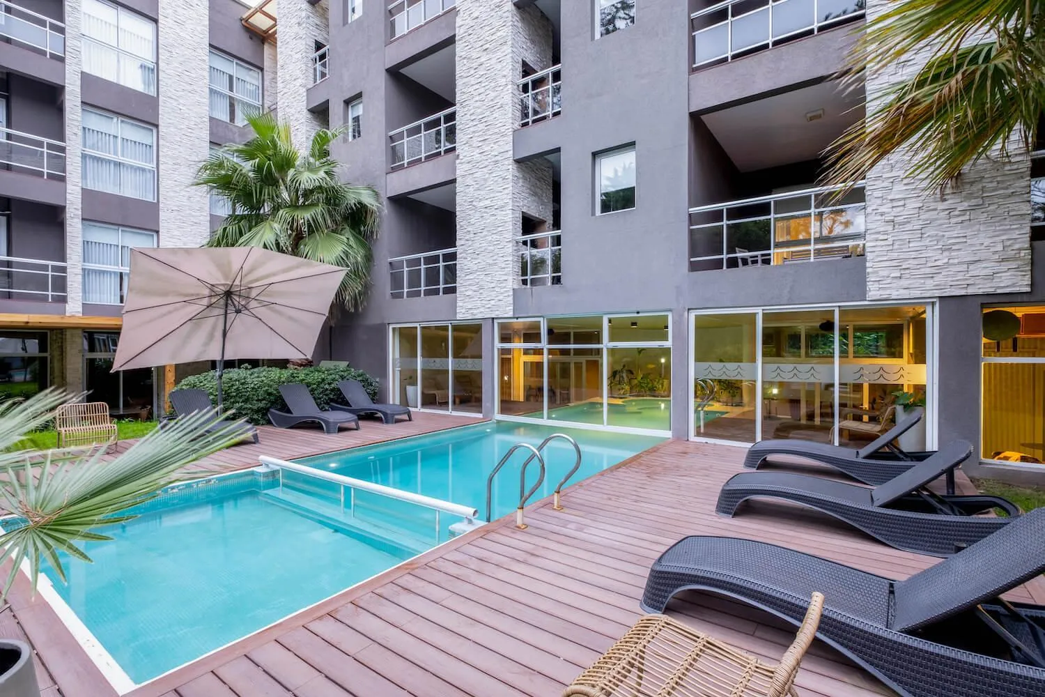 Patio in Suite House Carilo
