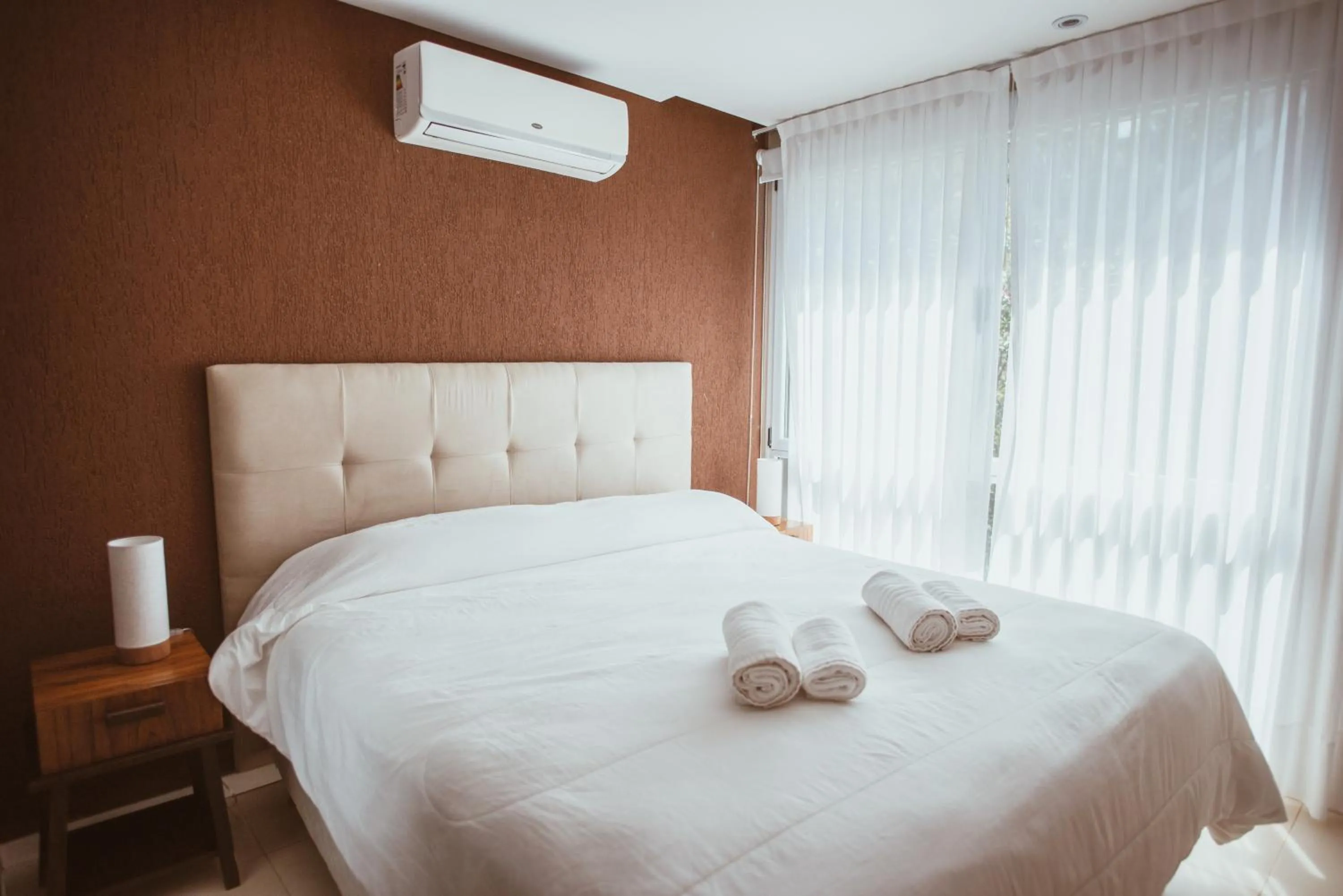 Bed in Suite House Carilo