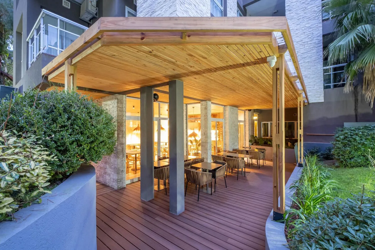 Patio in Suite House Carilo