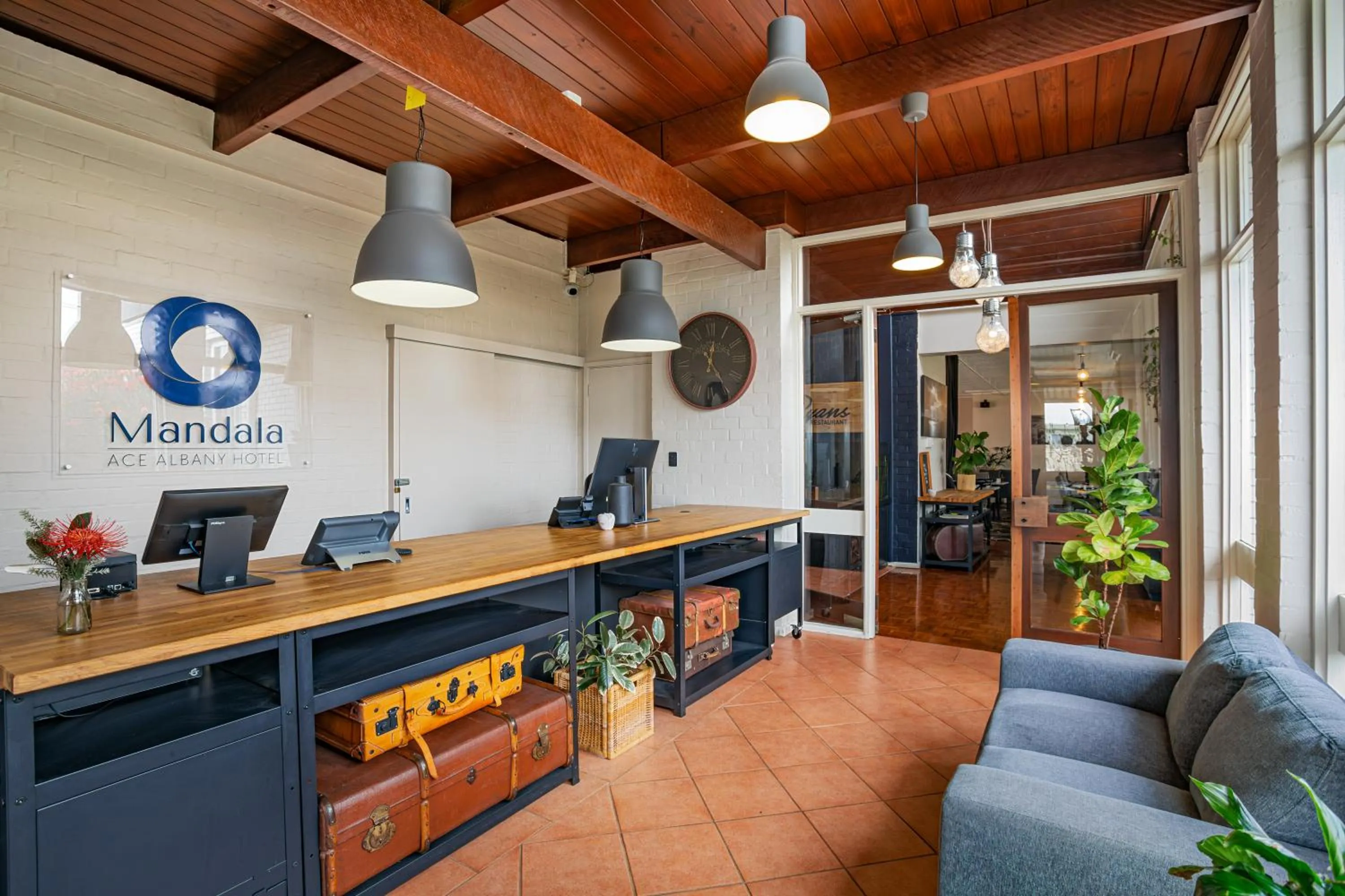 Text overlay in Mandala Ace Albany Hotel