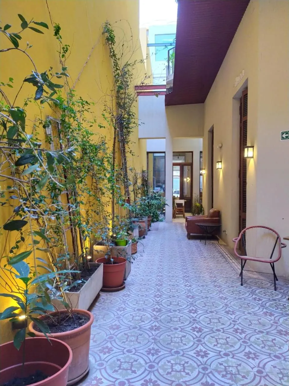 Floor plan in L'Adresse Hôtel Boutique