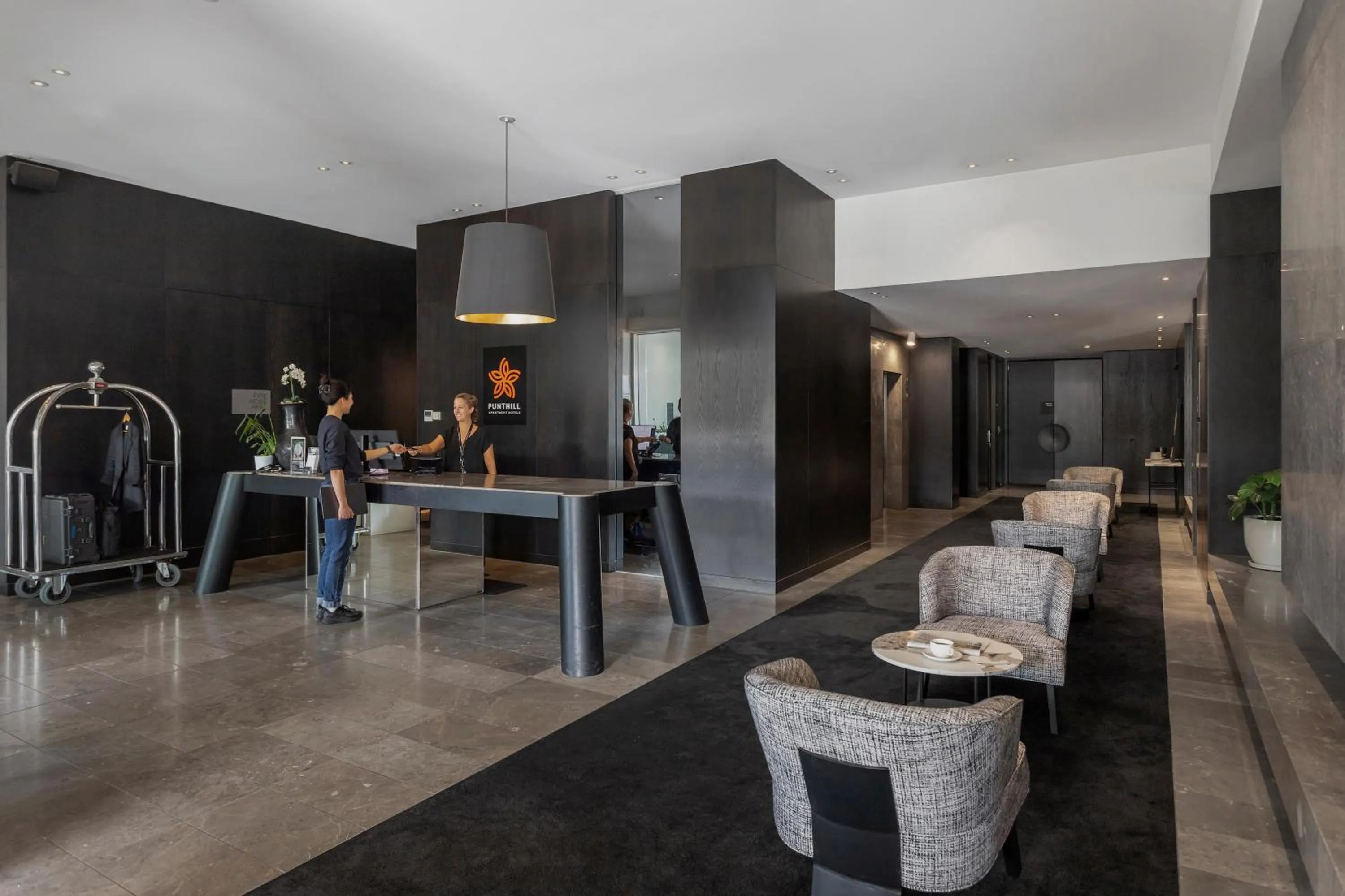 Lobby or reception in Punthill South Yarra Grand