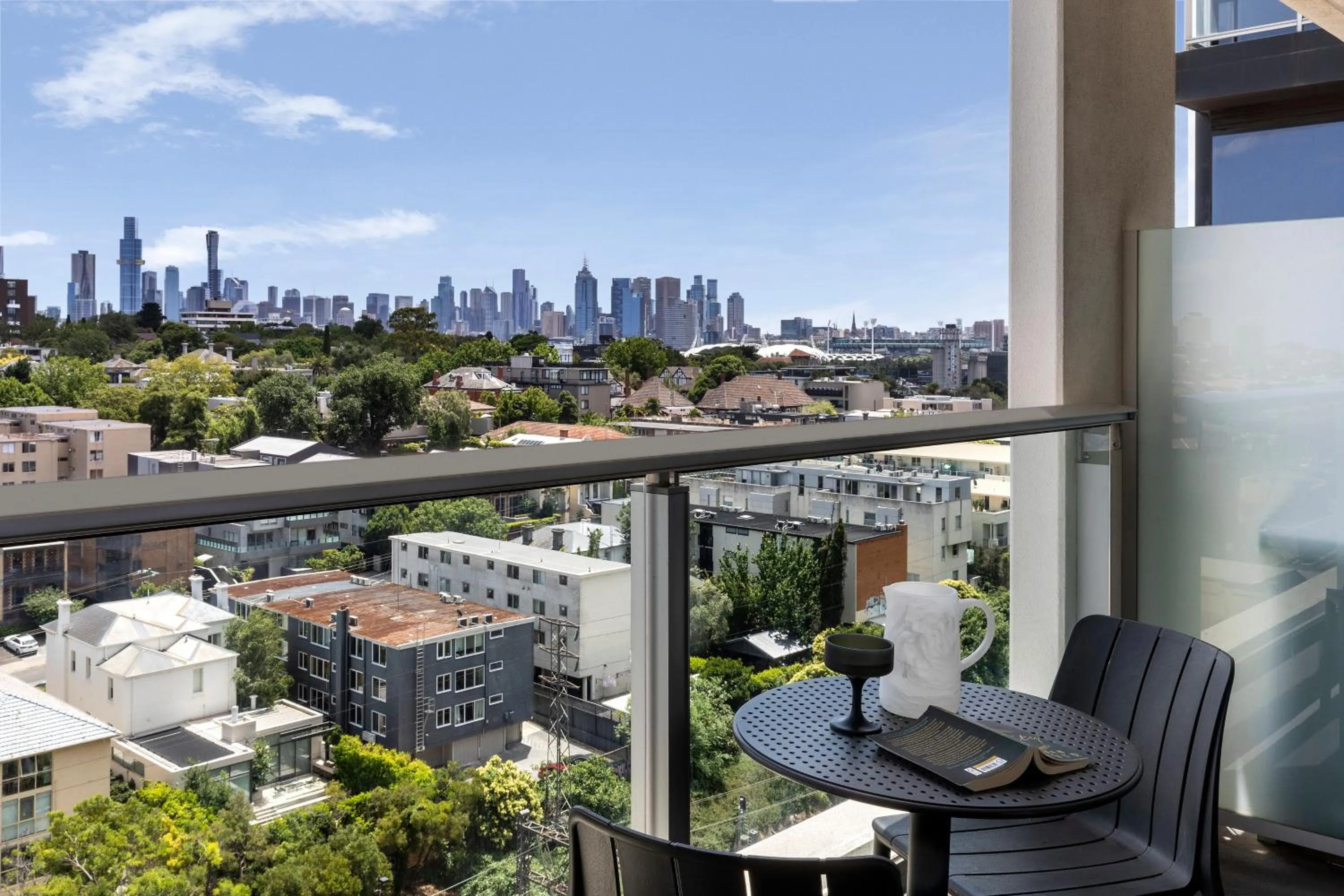 Balcony/Terrace in Punthill South Yarra Grand