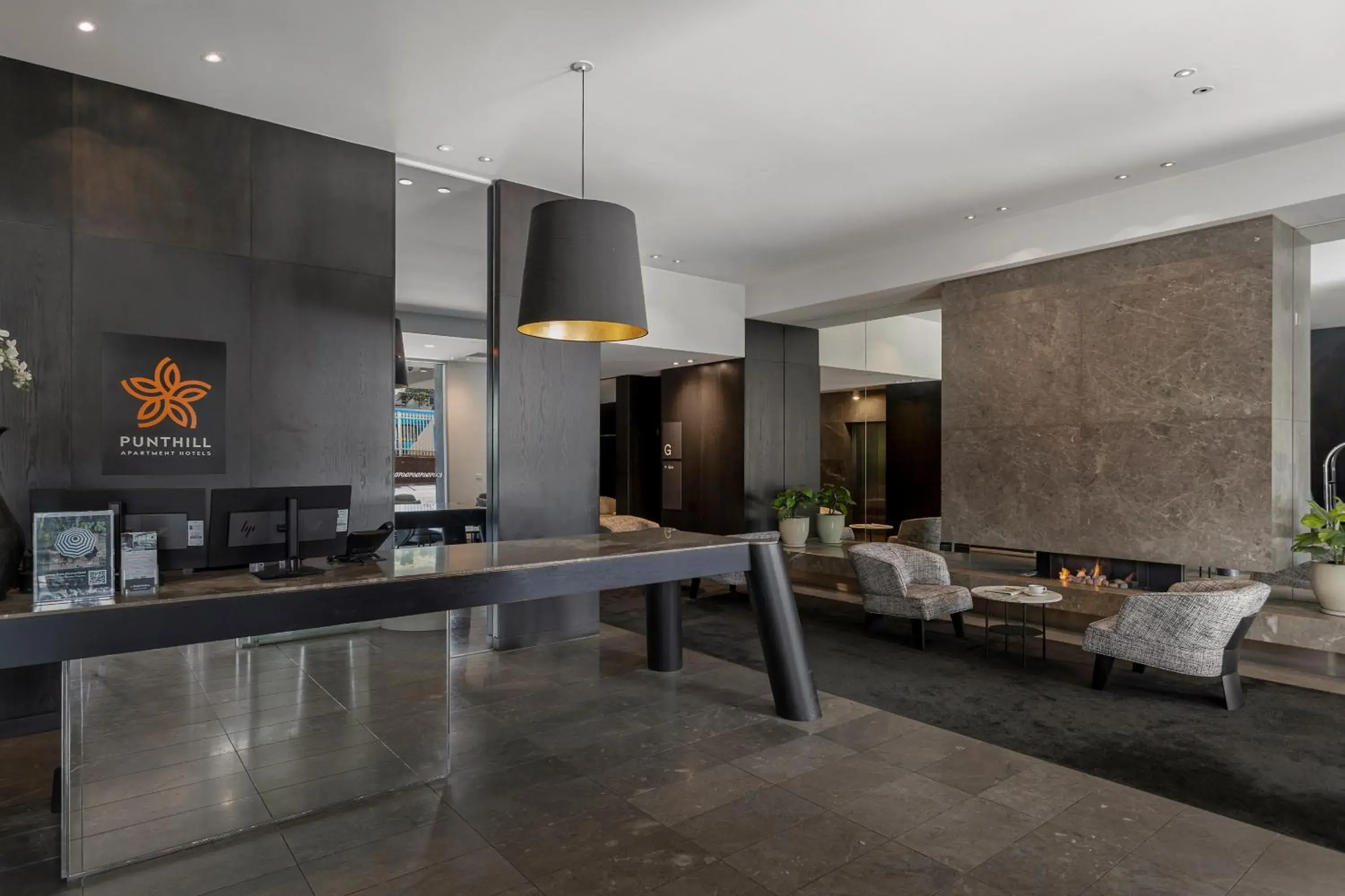 Lobby or reception in Punthill South Yarra Grand Lobby or reception in Punthill South Yarra Grand