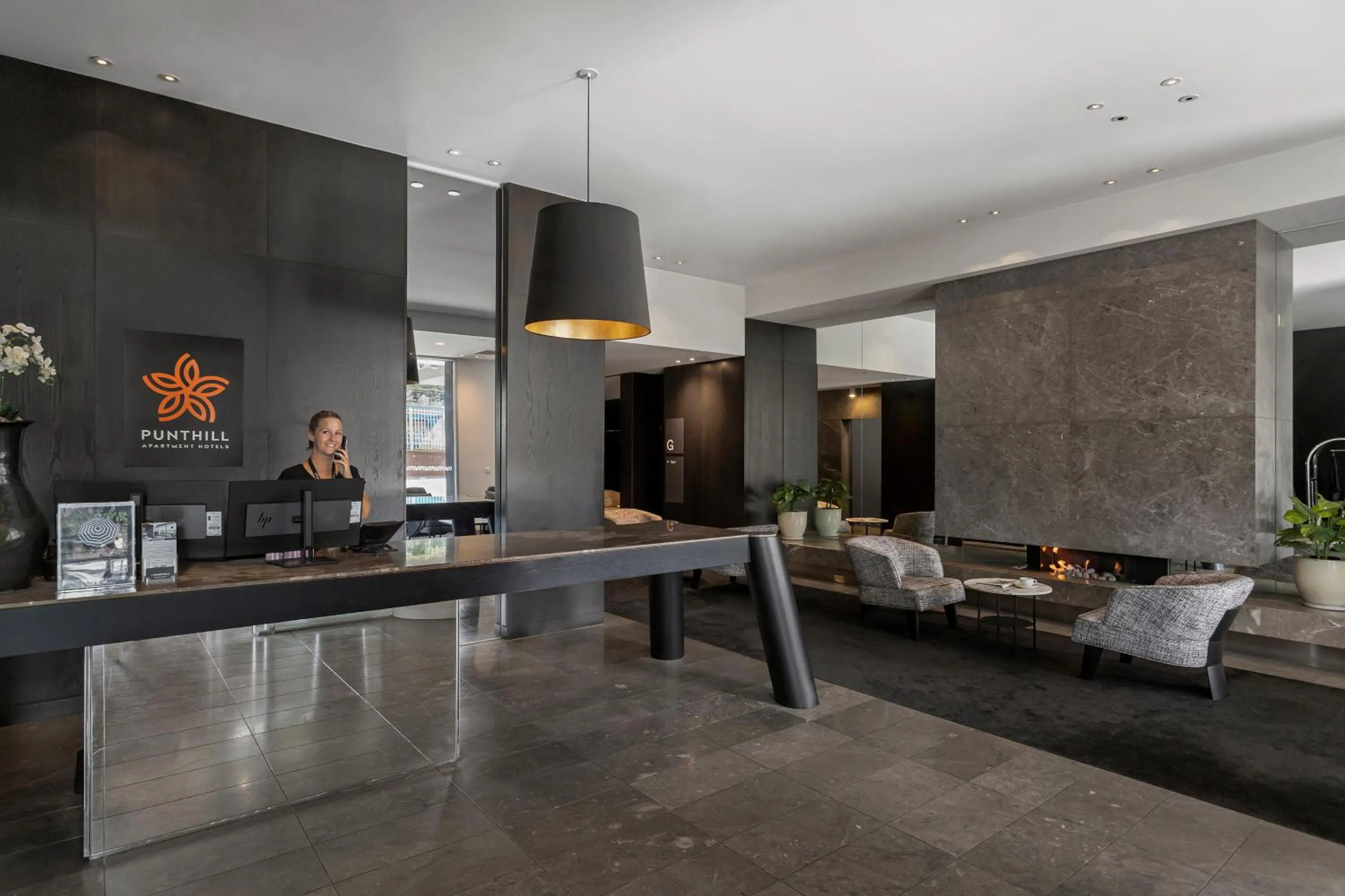 Lobby or reception in Punthill South Yarra Grand