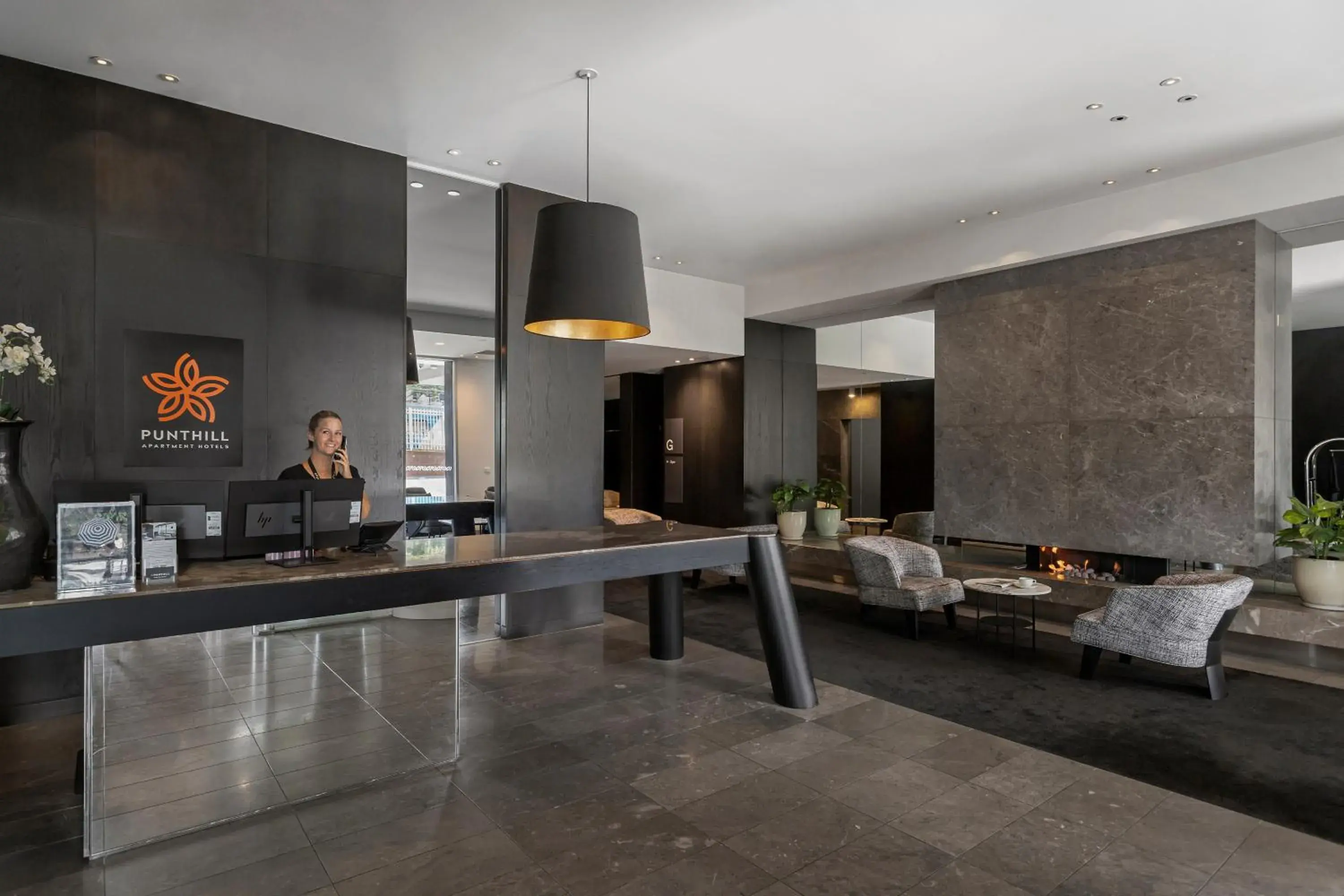 Lobby or reception in Punthill South Yarra Grand Lobby or reception in Punthill South Yarra Grand