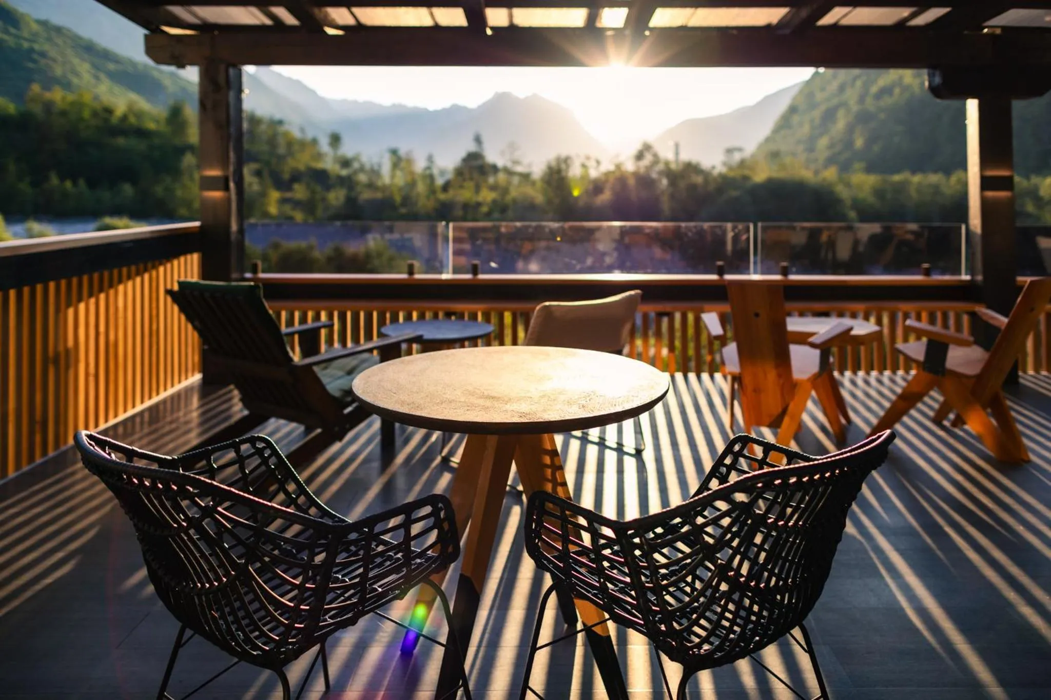 Natural landscape in Hotel Boka