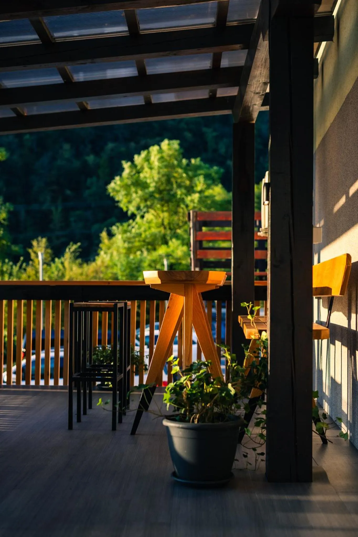 Balcony/Terrace in Hotel Boka