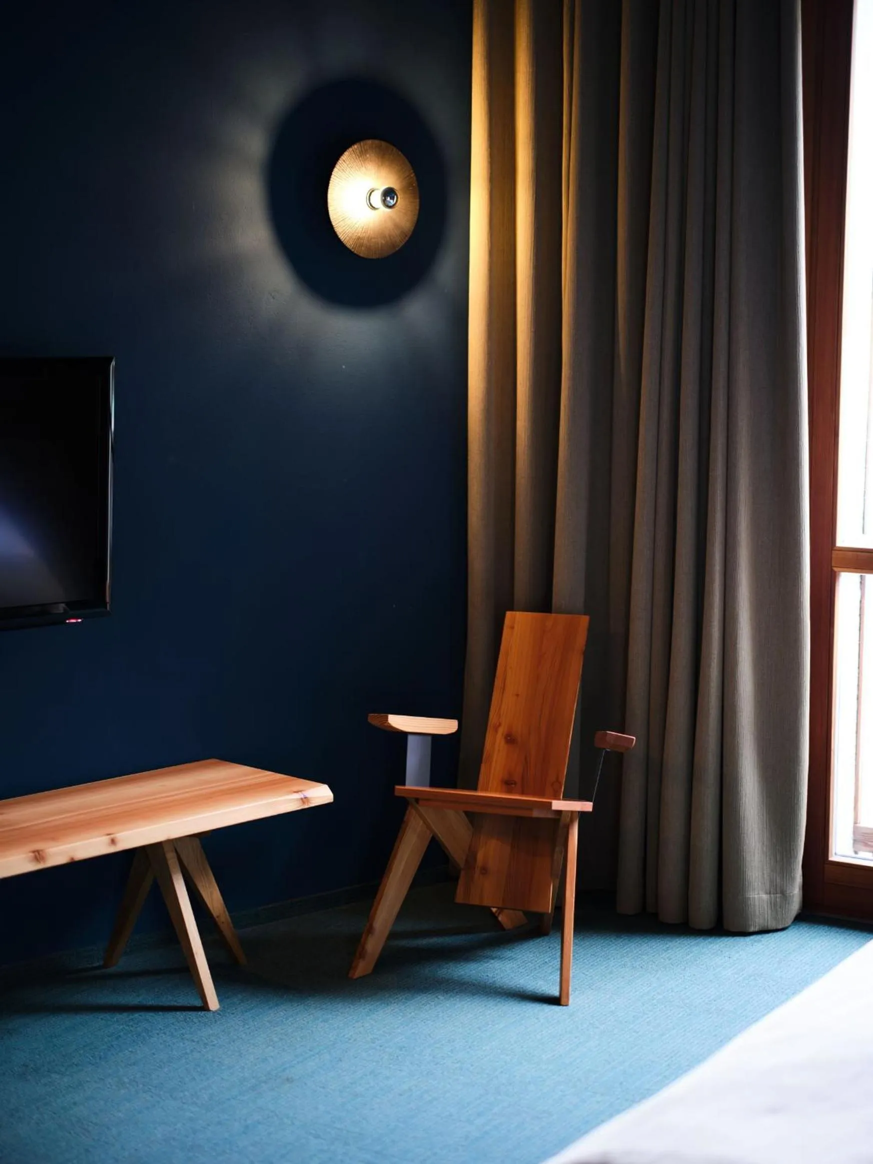 Seating area in Hotel Boka