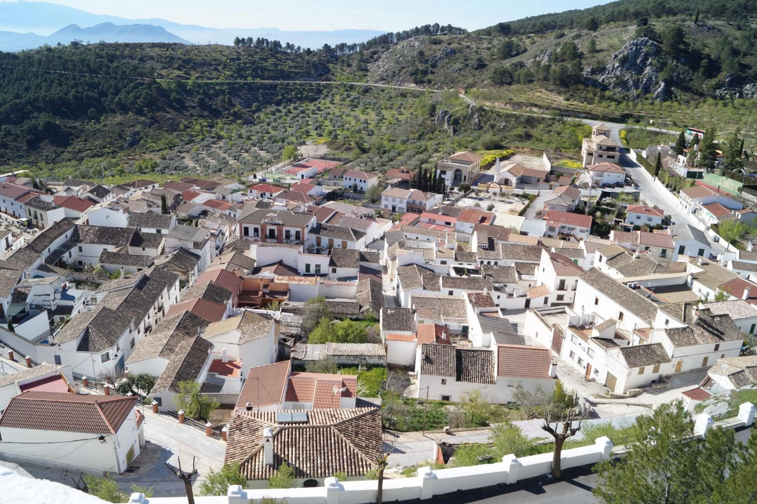 City view in Casa de la Placeta del Rincón