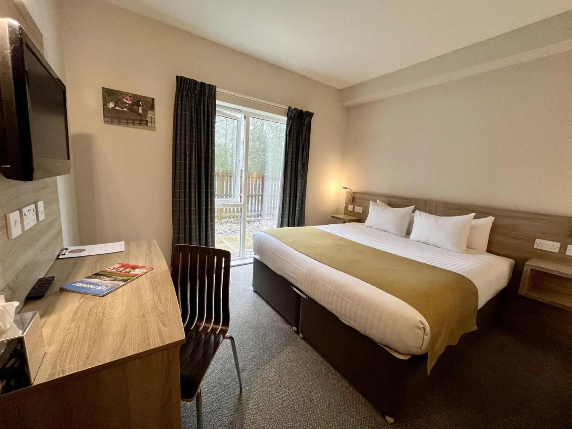 Bed in The Lodge At Perth Racecourse