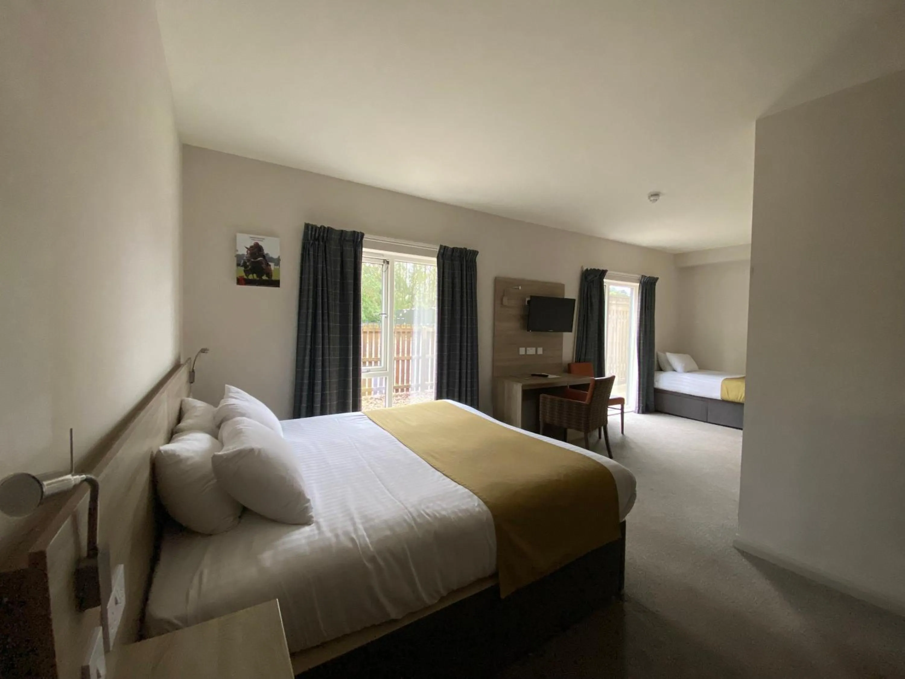 Bed in The Lodge At Perth Racecourse