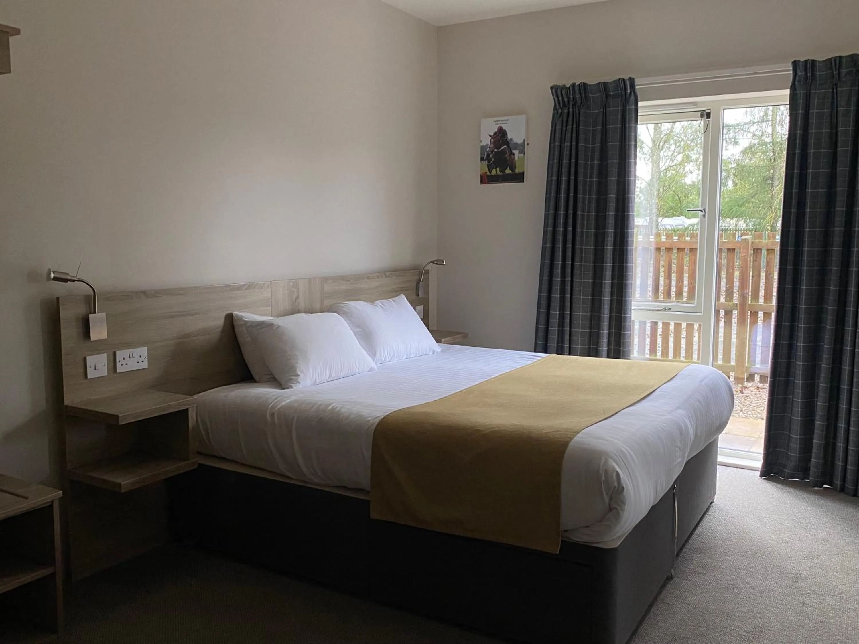 Bed in The Lodge At Perth Racecourse